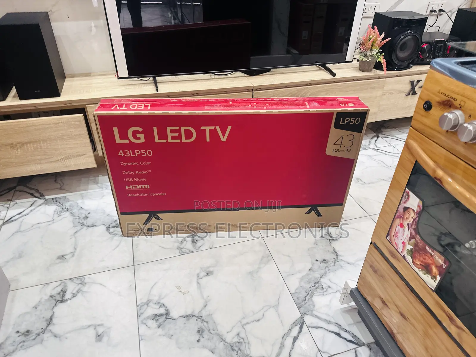 A New Sleek FHD Satellite LG 43”Lp5000