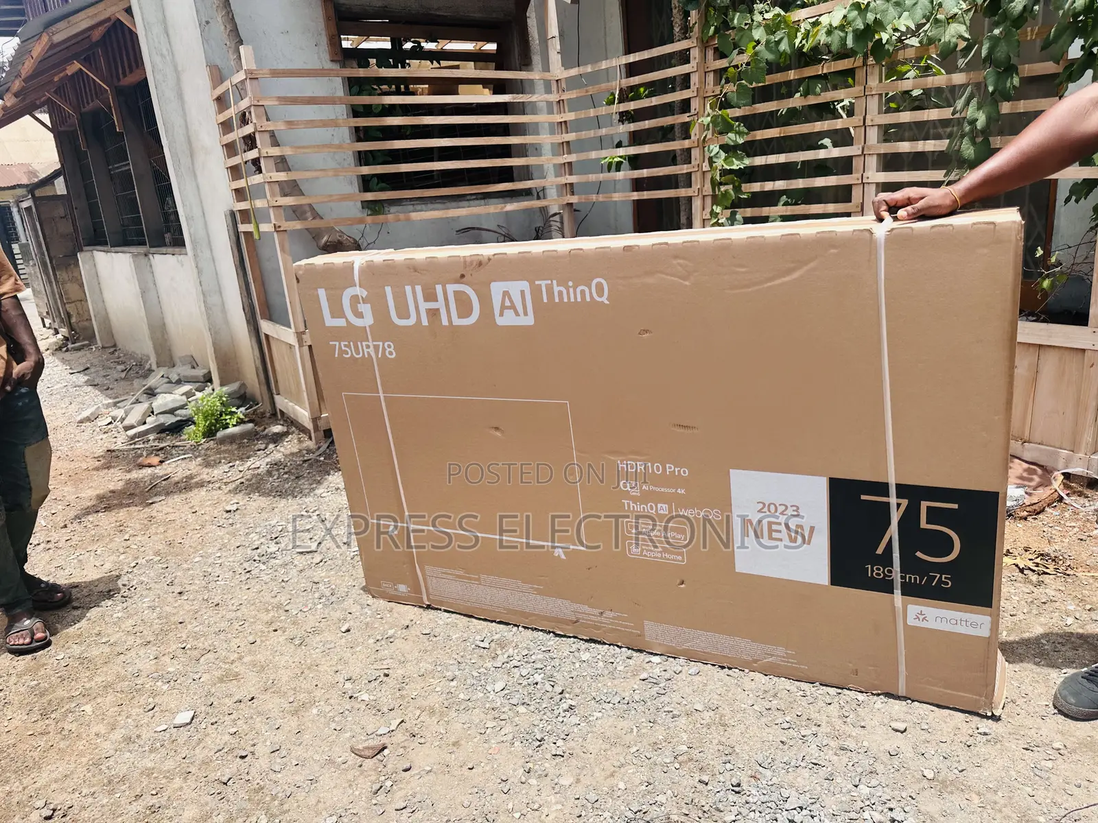 Smart Hub Smart Glossy Lg Tv UHD Smart 75”UR78