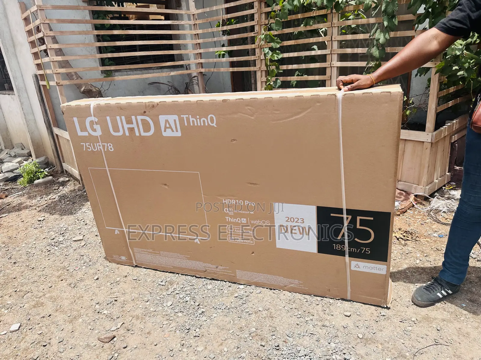 Smart Hub Smart Glossy Lg Tv UHD Smart 75”UR78