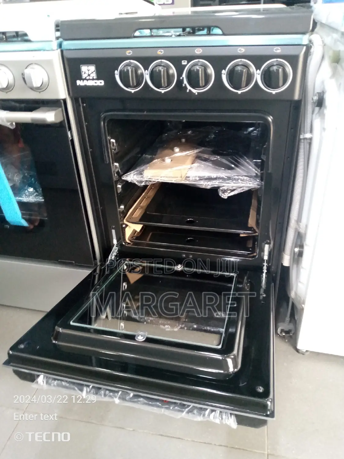 Nasco 4 Burners Gas Cooker