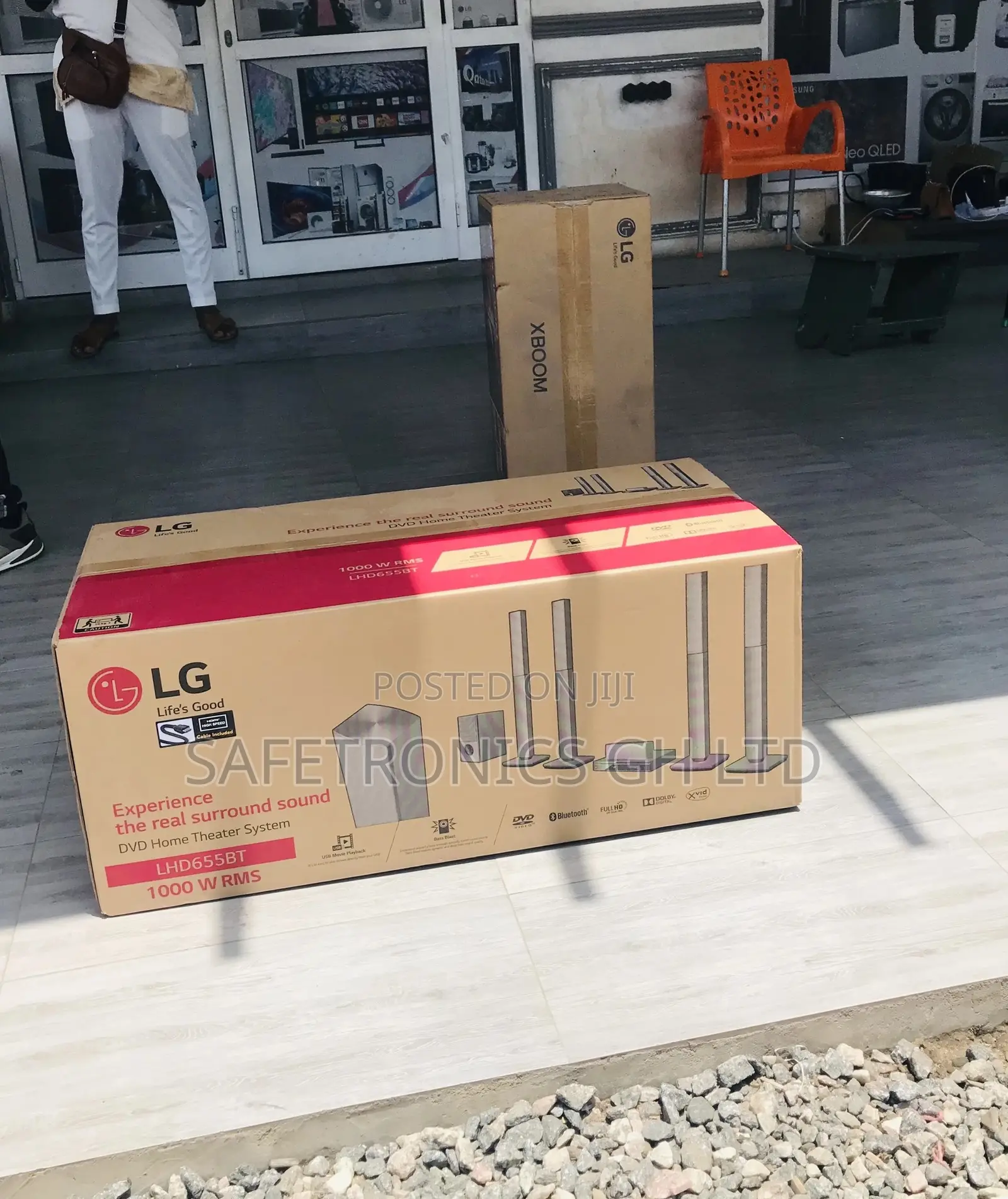 Electroc LG LHD657 Black Wireless Bluetooth Soundbar