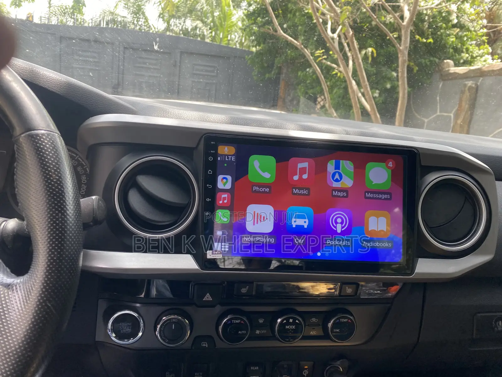 Toyota Tacoma 2018-19 Android Carplay Screen
