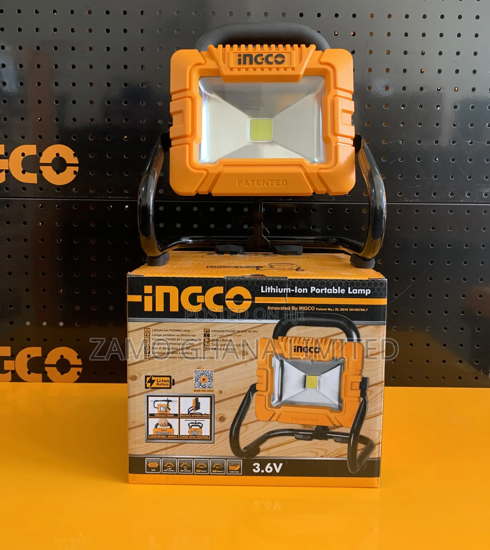 Cordless Portable Lamp 20v - Cwli2025