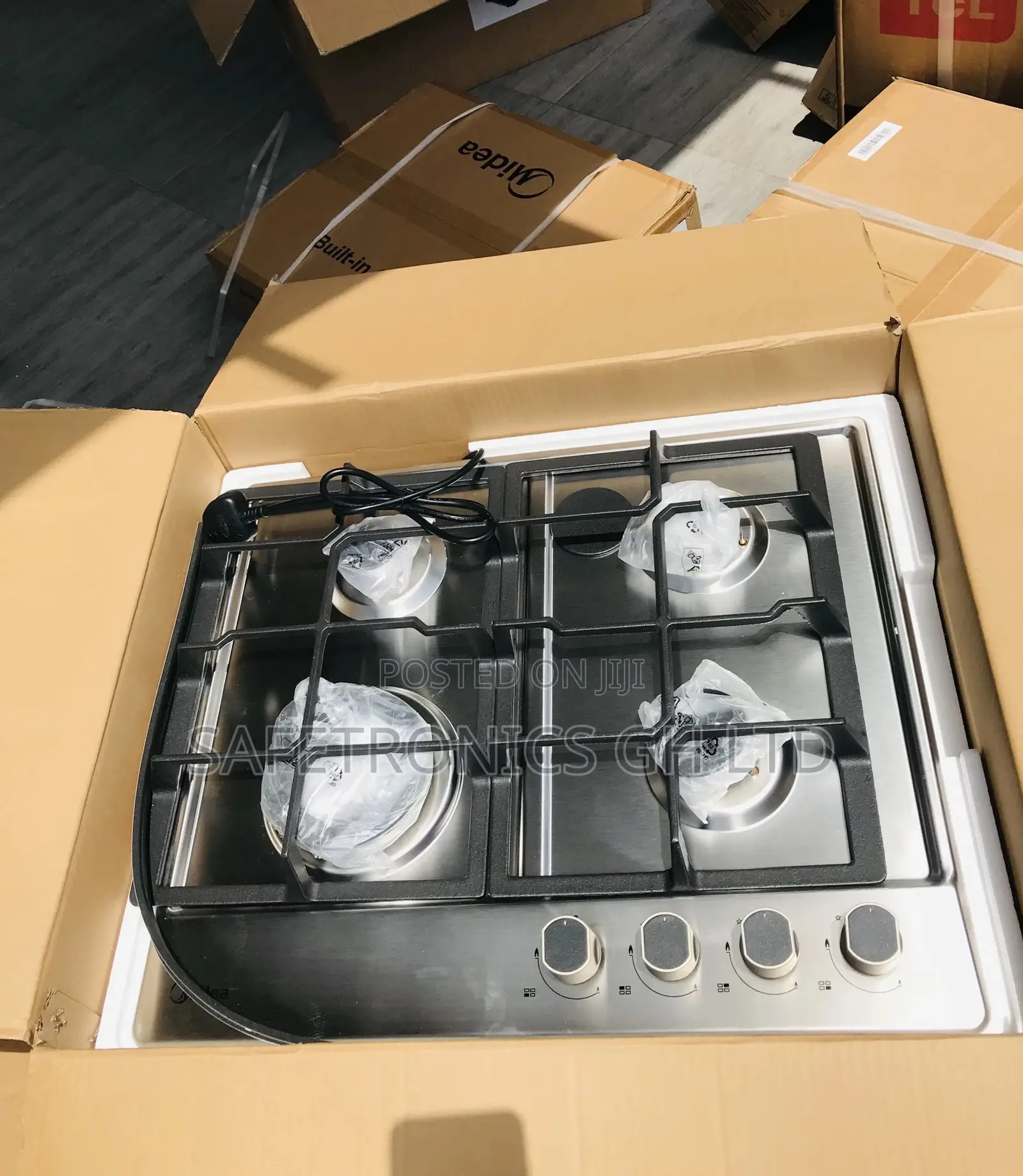 Gray Electric Midea 4 Hobs Cooker 60G40ME Lasting