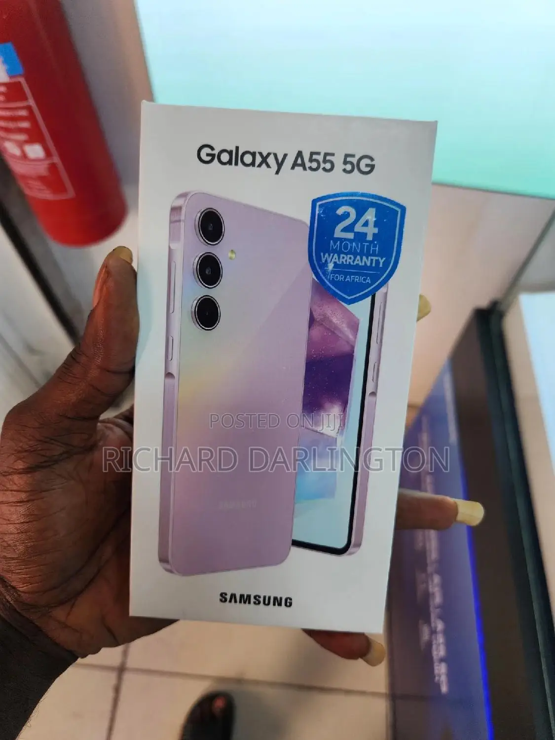 New Samsung Galaxy A55 256 GB Pink