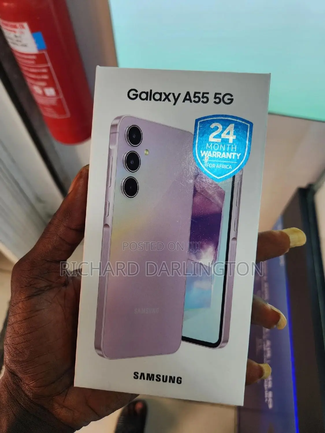 New Samsung Galaxy A55 256 GB Pink