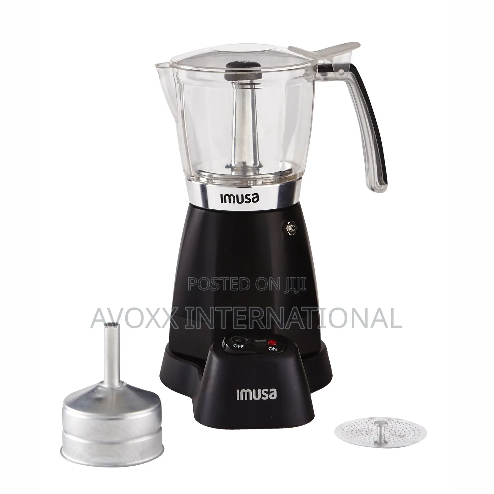 Imusa Electric Espresso Maker Model B120-60006