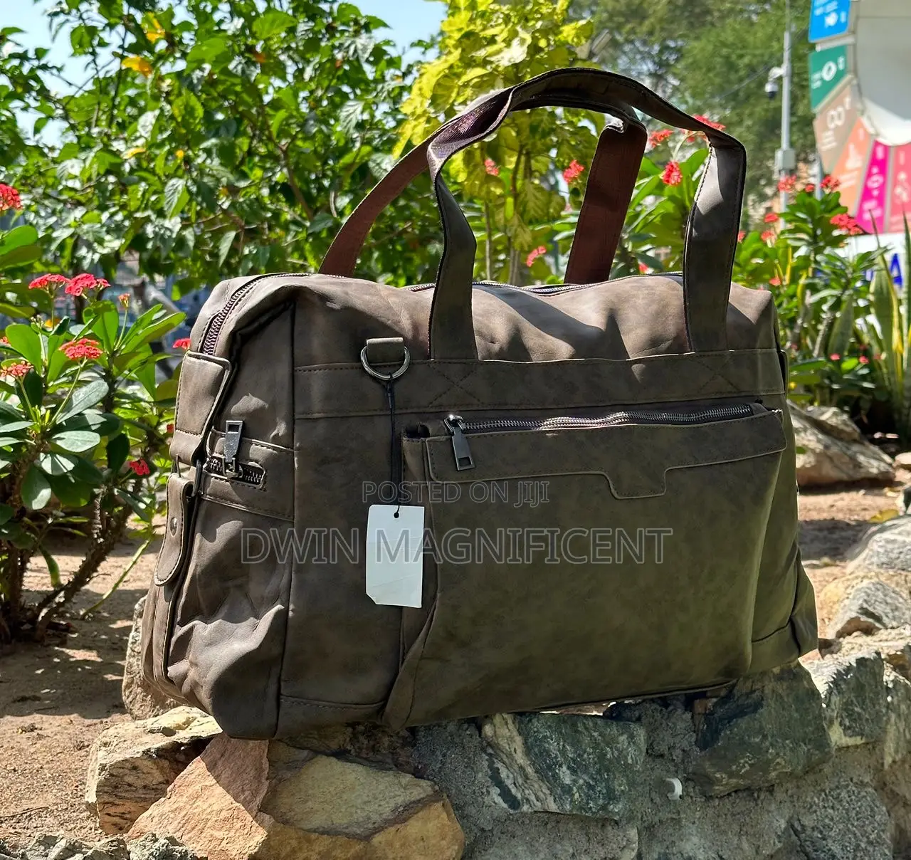 Quality Leather Traveling Bag