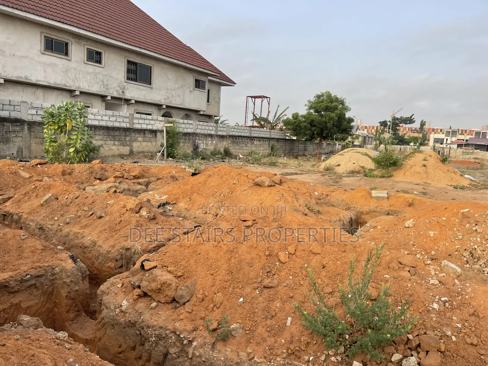 2 Plot of Land for Sale at the Back of Manet Police Station