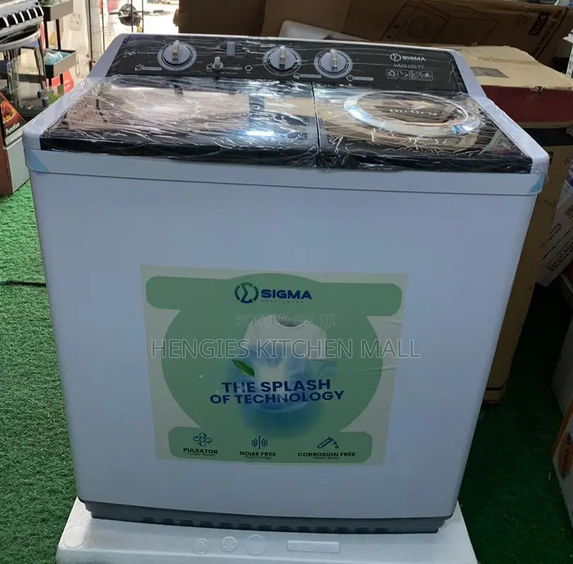 Sigma Twin Tub Washing Machine 10kg 1yr Warranty