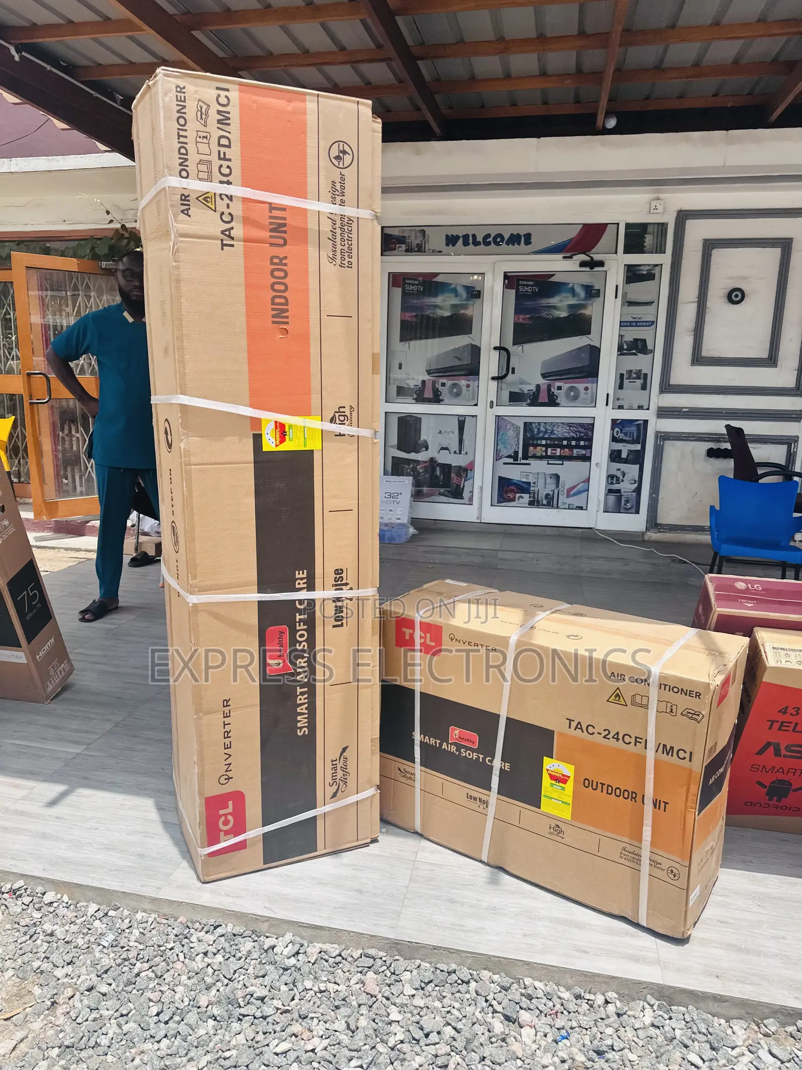 Time Mode Function Split Floor TCL 2.5hp