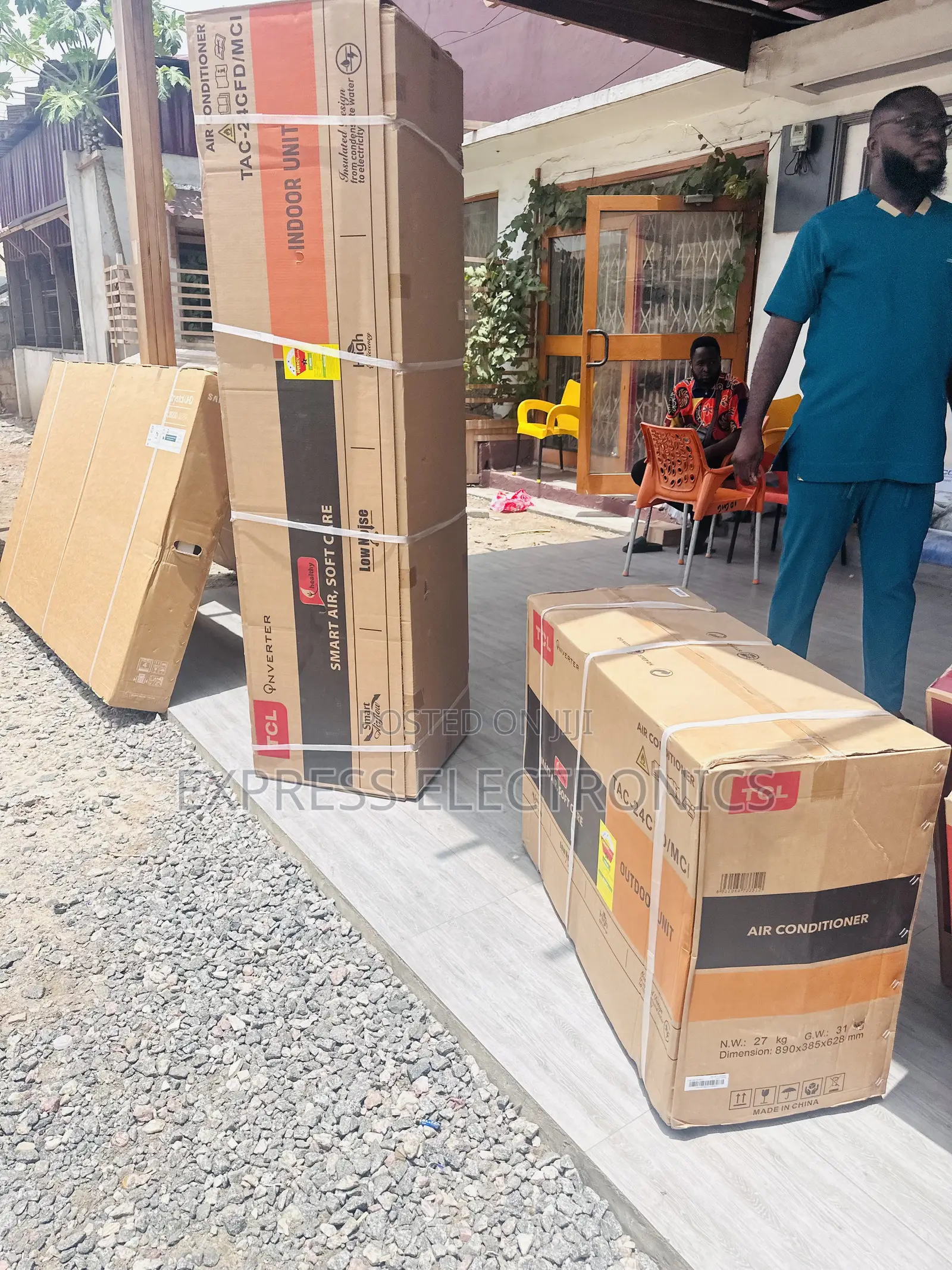 Floor Standing Air Conditioner Split R410 Gas 2.5hp TCL