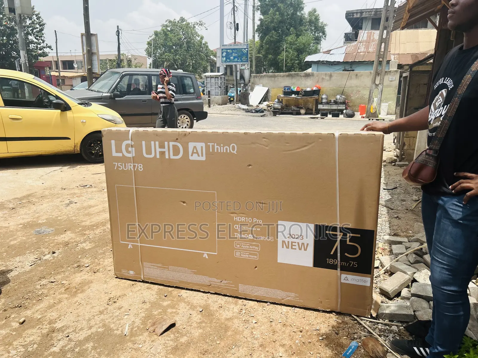 Available Now LG UHD Smart Glossy 75”UR78