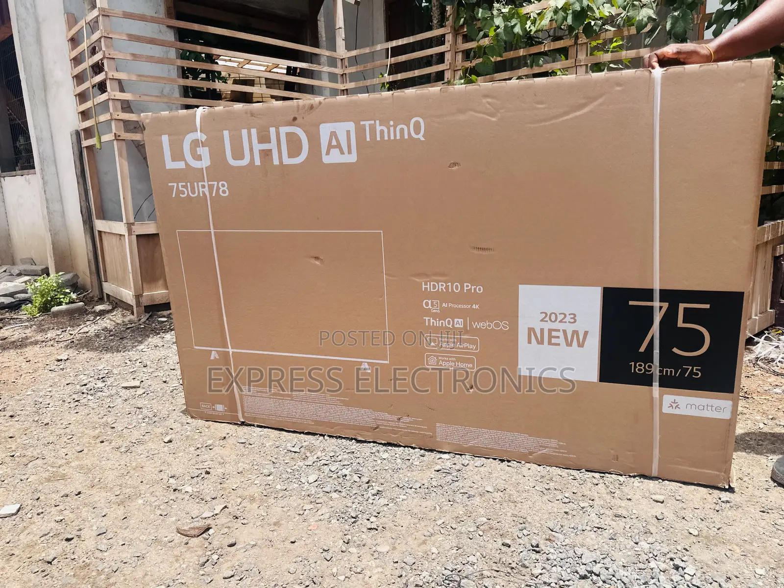 Smart Processor UHD 75”UR78 LG Tv 