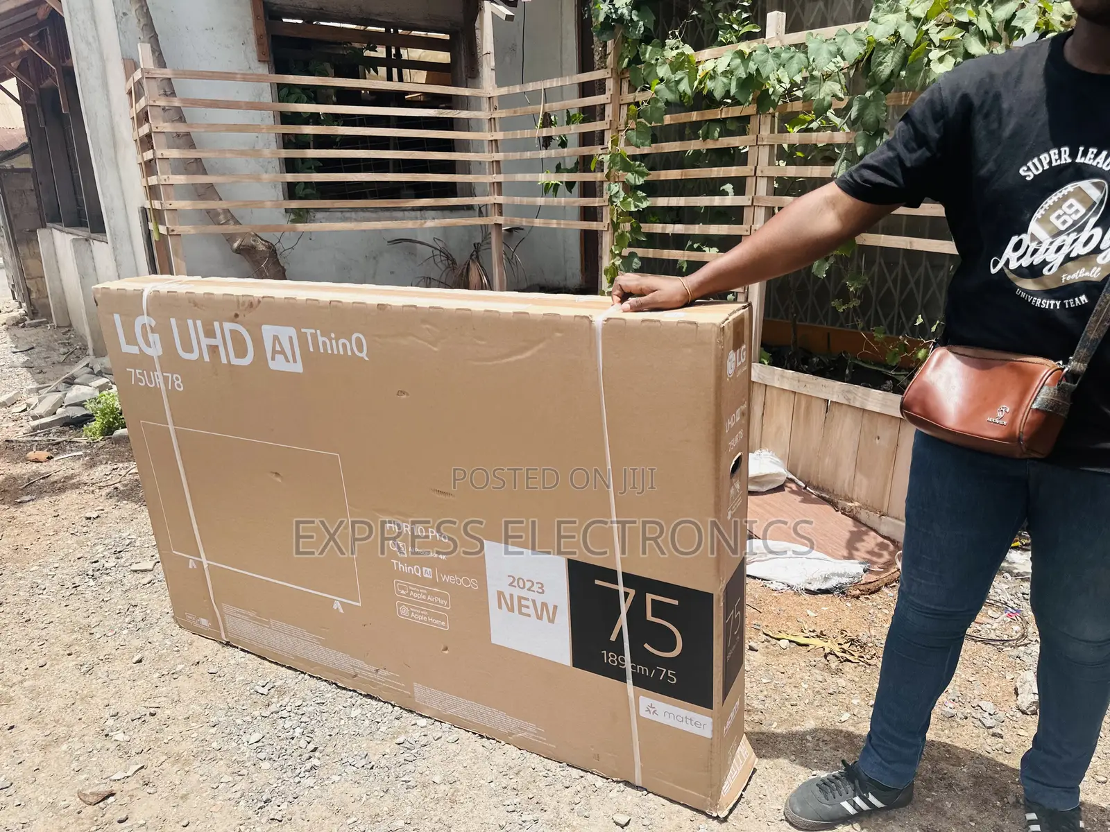 Eco Friendly LG UHD Smart 75”UR78