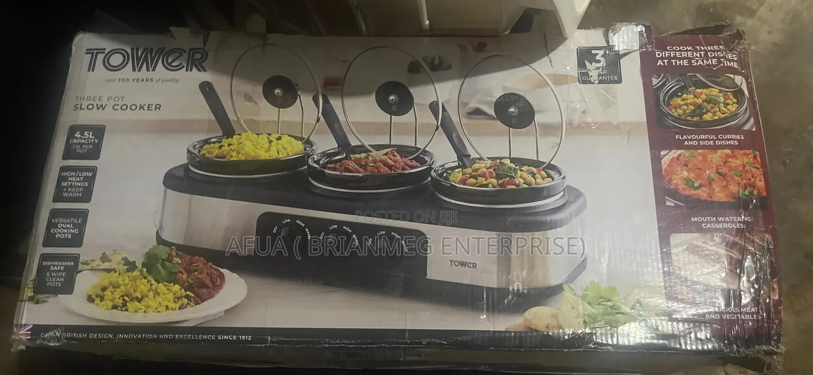 3in1 Tower Food Warmer