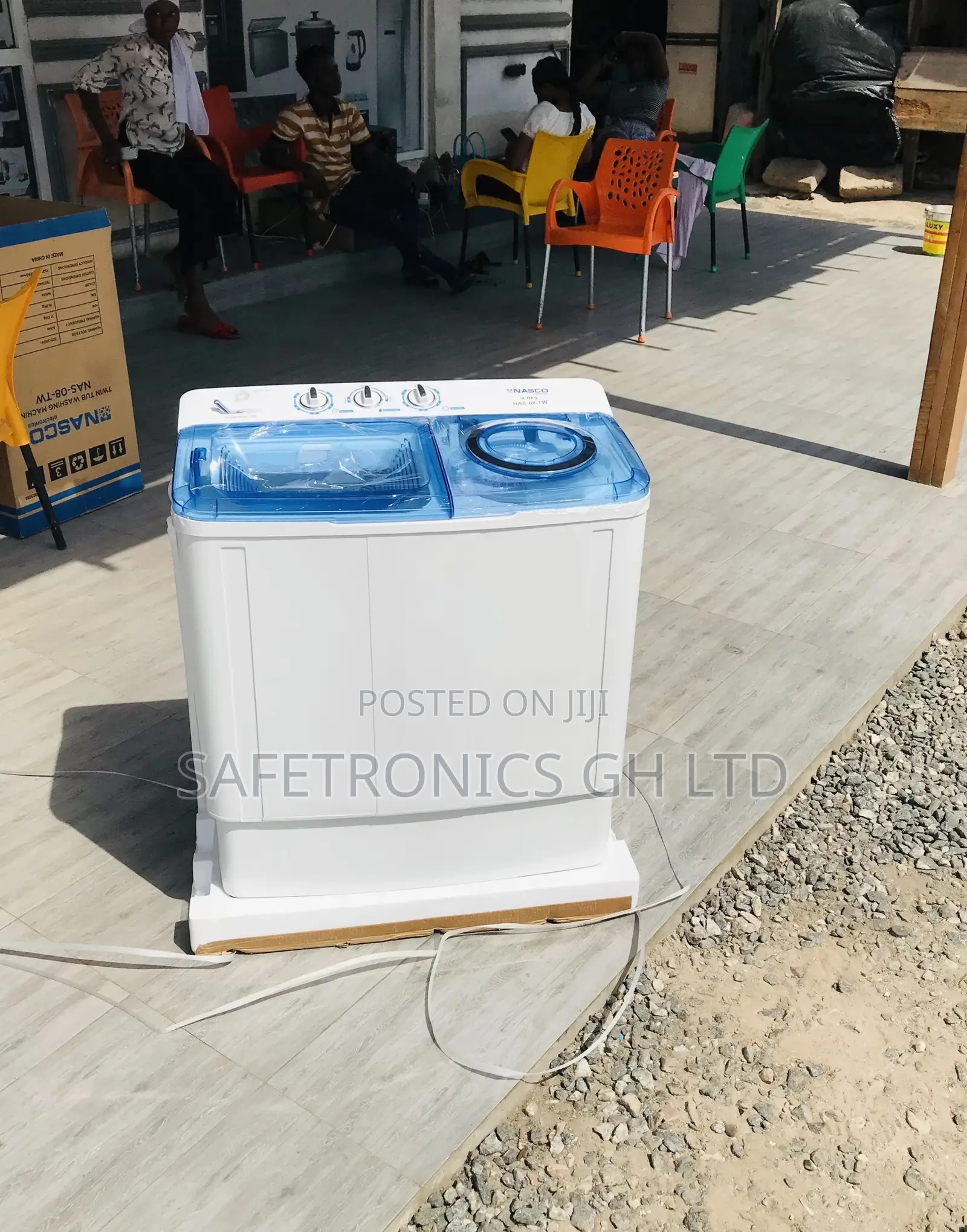 8kg Washingmachine Topload Nasco Semiutomatic