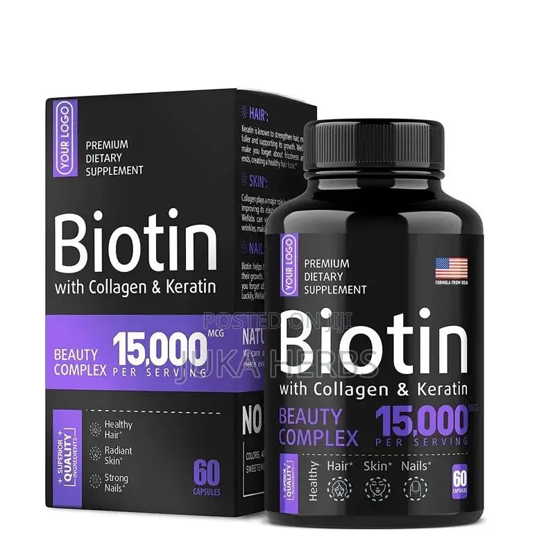 Biotin 15000 Collagen Glutathione