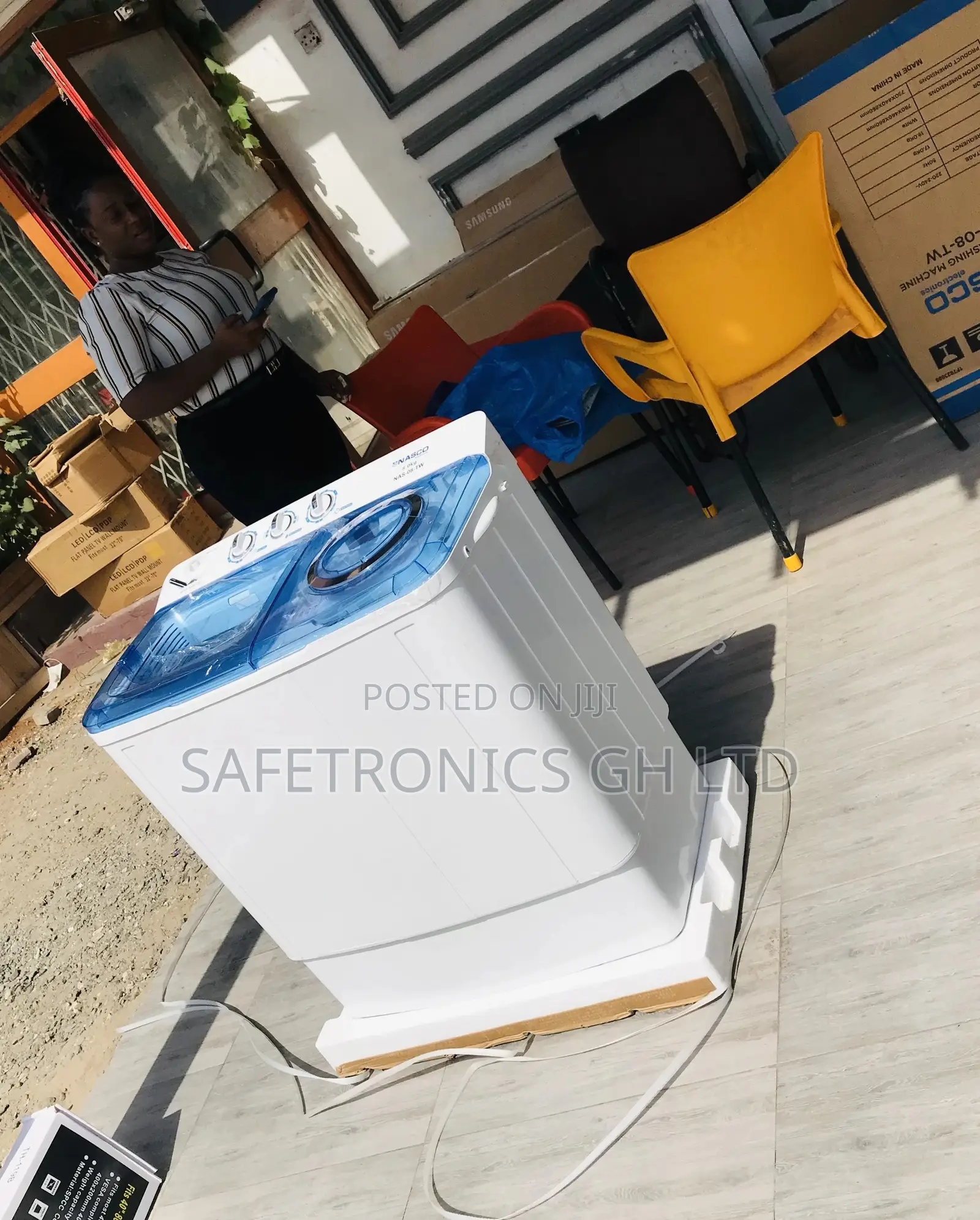 Nasco Topload Washingmachine Semiutomatic 8kg