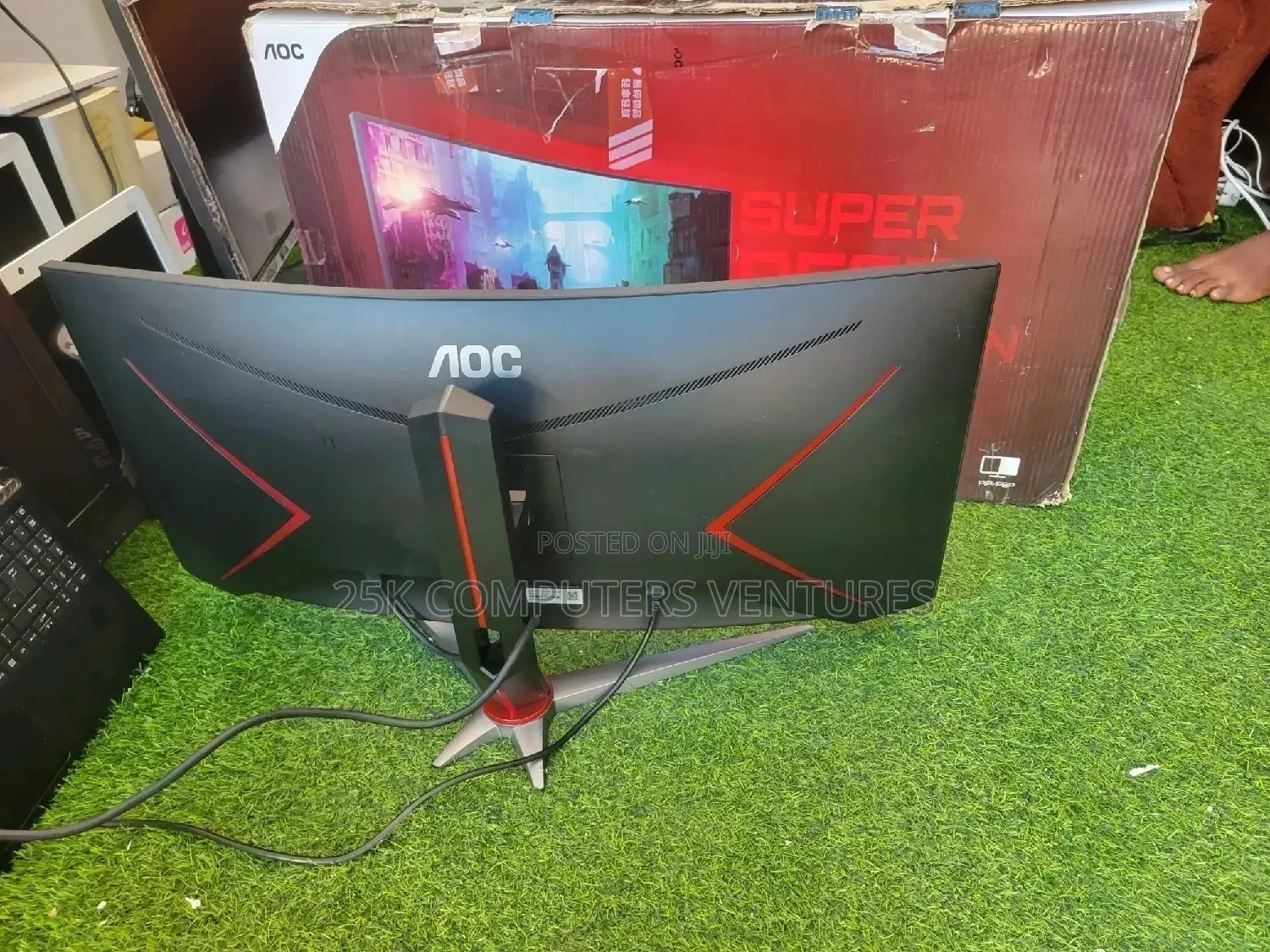 Aoc 34" Curved Uwqhd Gaming Monitor 2k 165 Hz Refresh 1 Ms Response
