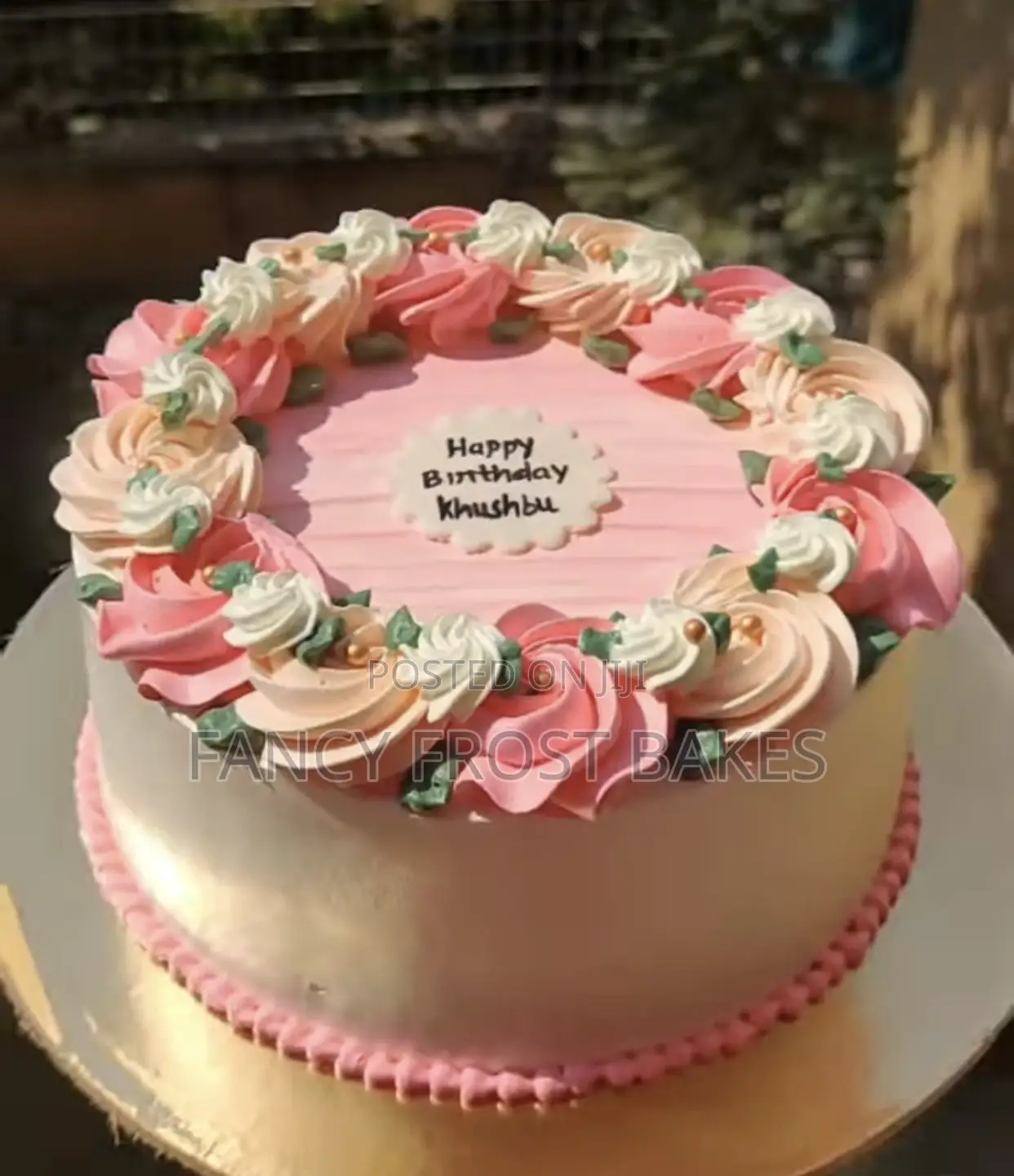 Floral Birthday Cake