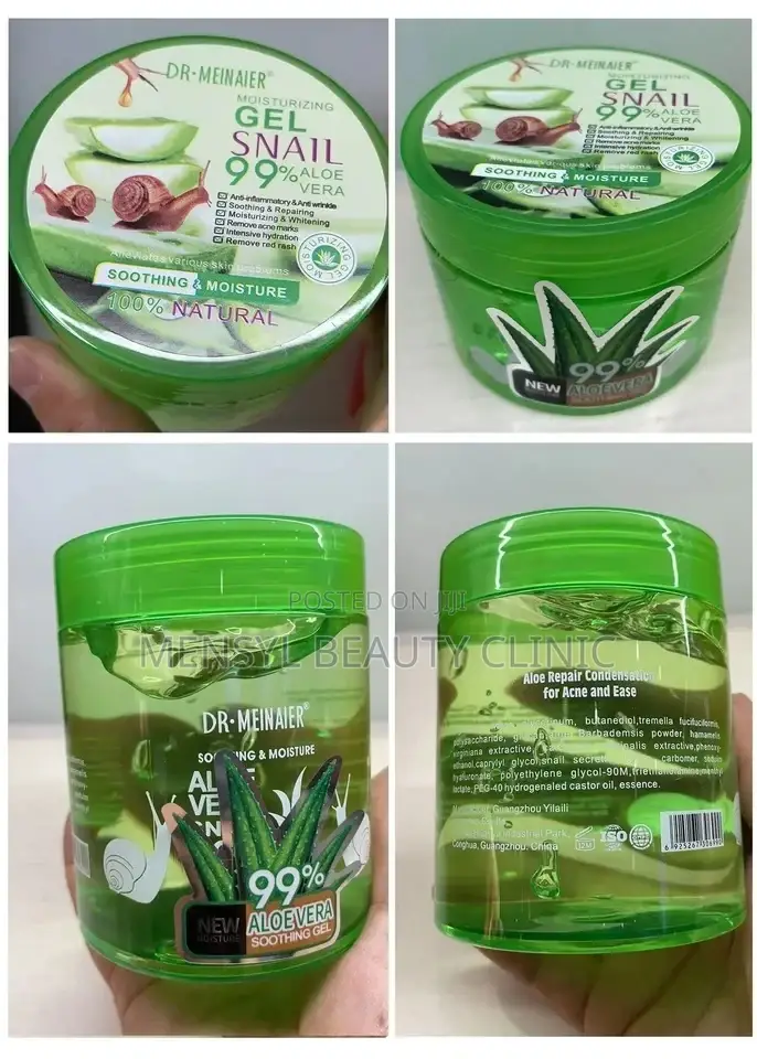 Aloe Vera and Snail Mucin Soothing for Sun Damaged