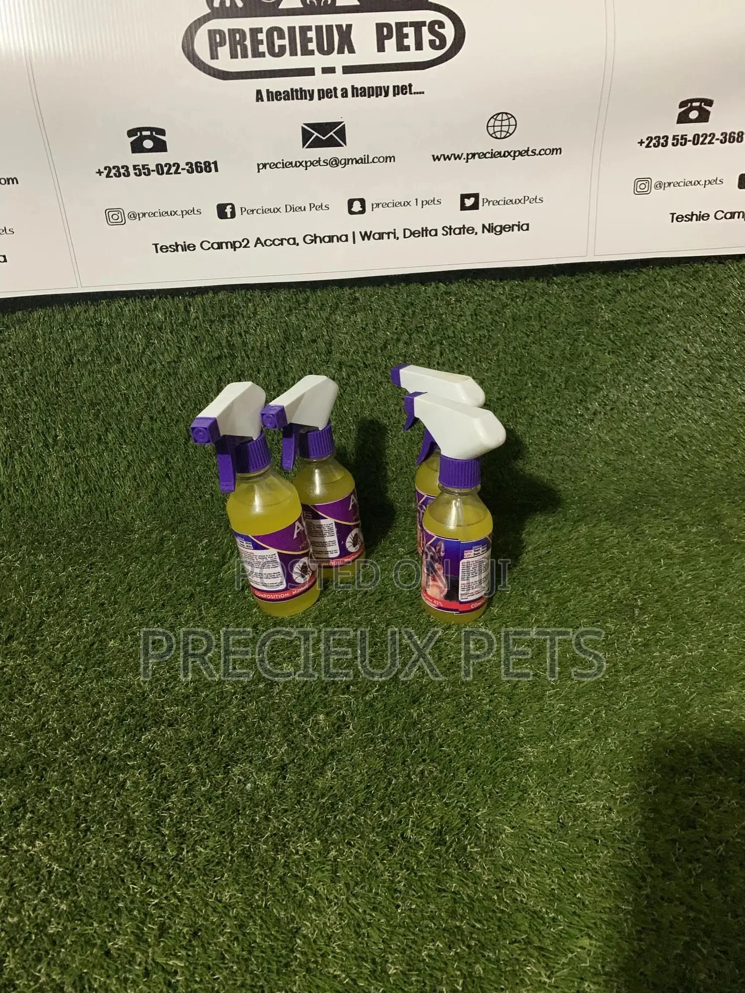 250ml Ticks and Fleas Spray
