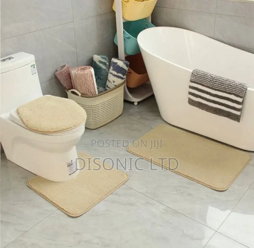 3 Sets Washroom Mats