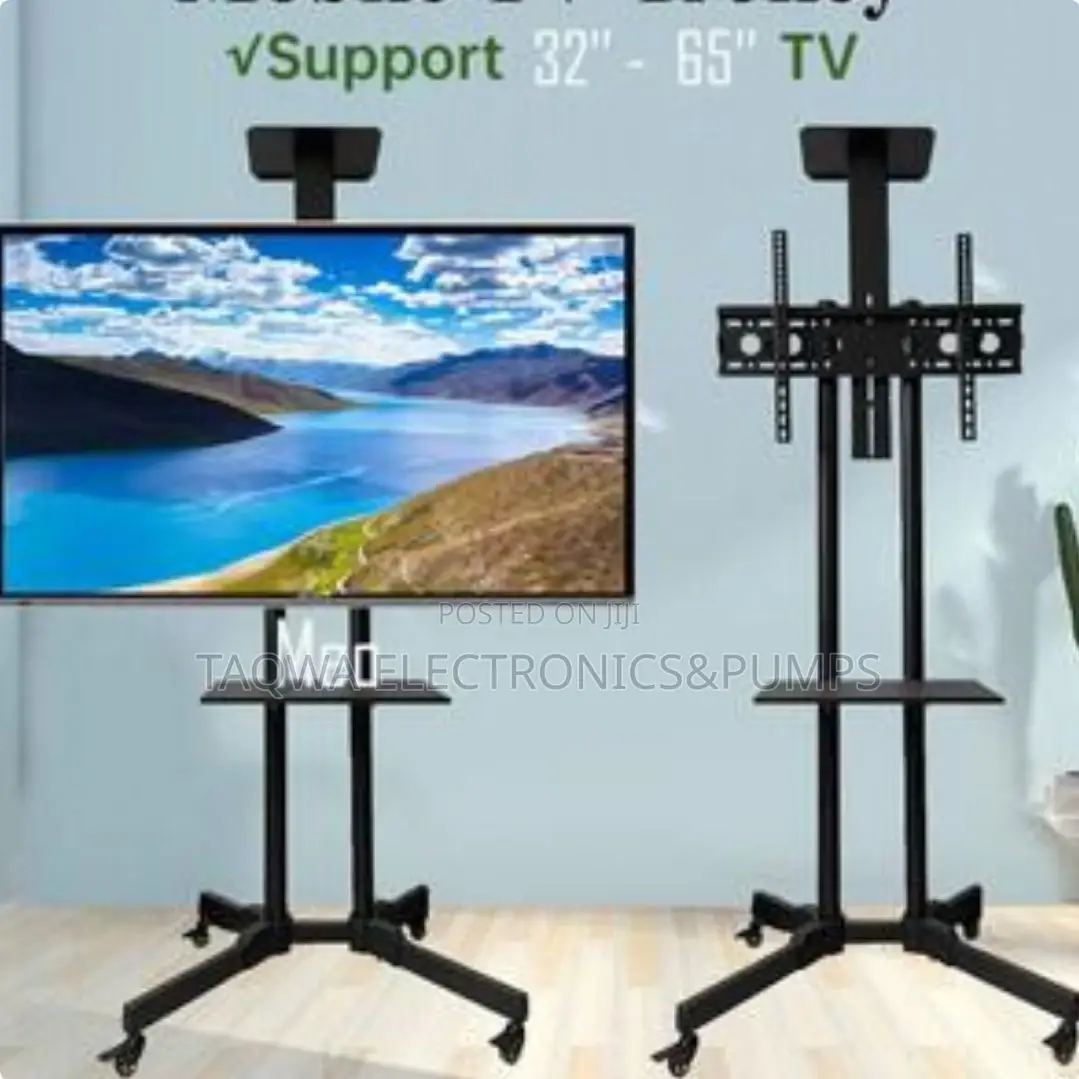 Supports]] 32-70 Inch Rolling Tv Mount