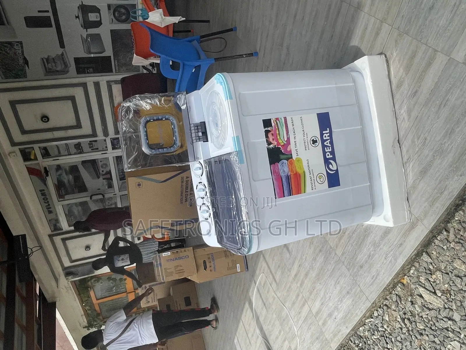 Boxed Topload Semiutomatic 7kg Pearl Washingmachine
