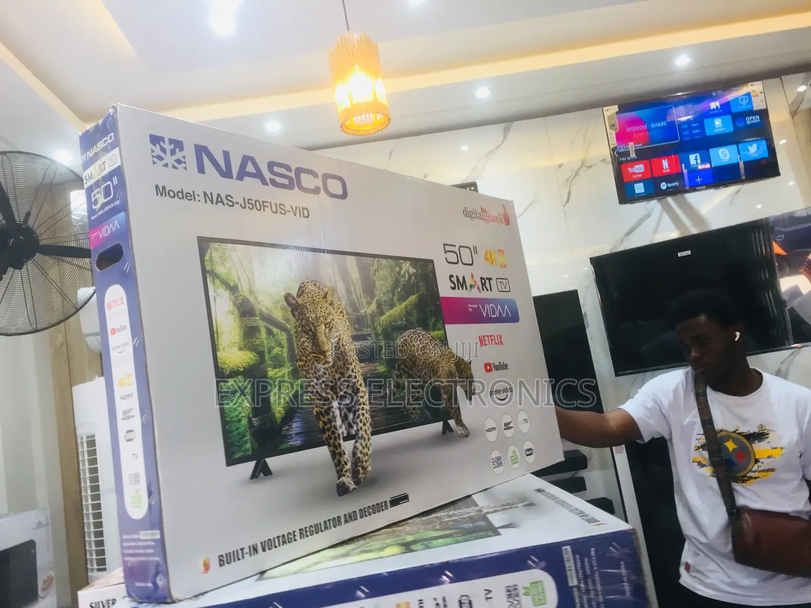 Uhd Smart Glossy 50”Nasco.