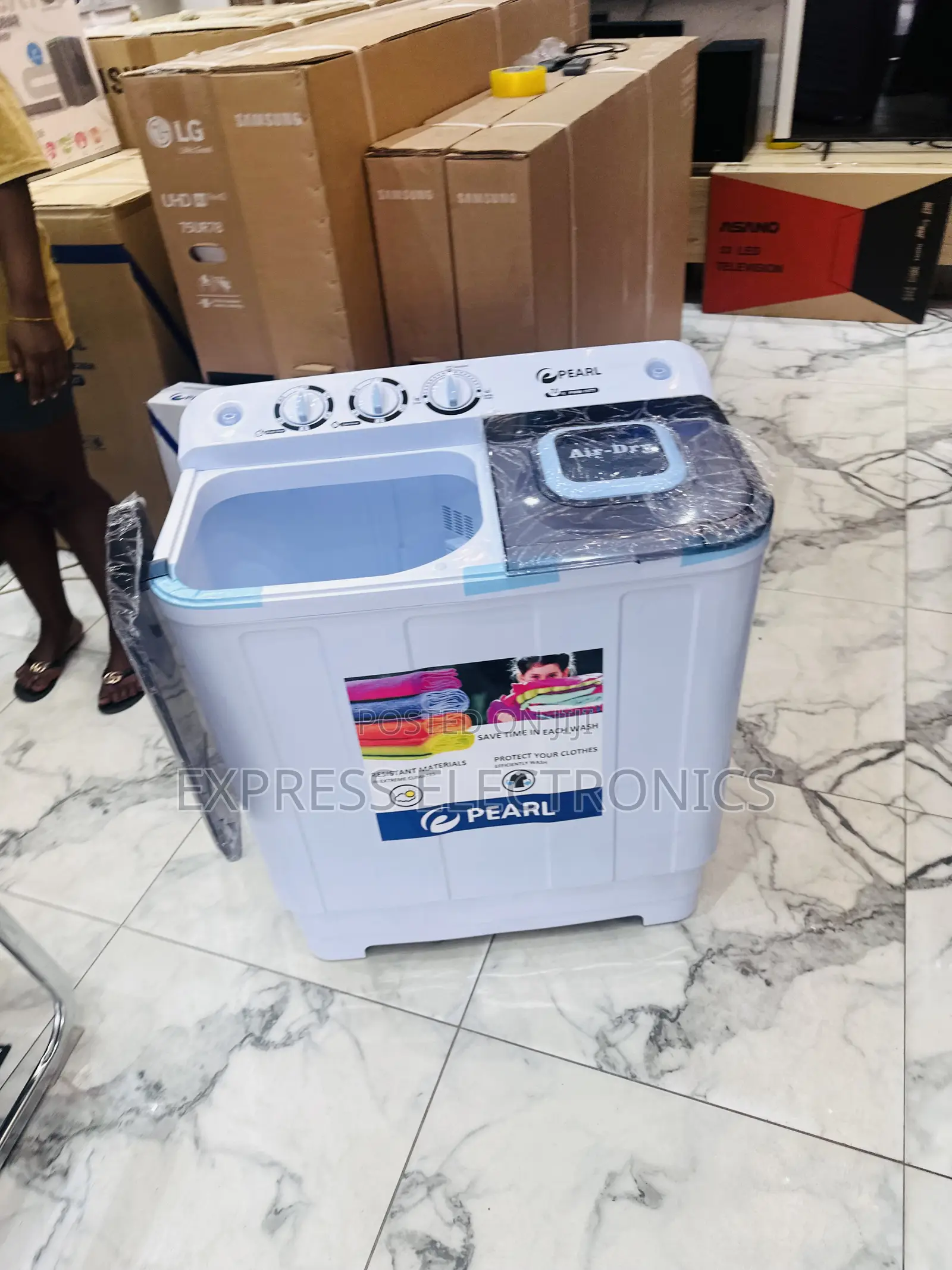 High Quality Washing Machine Pearl 7kg Topload