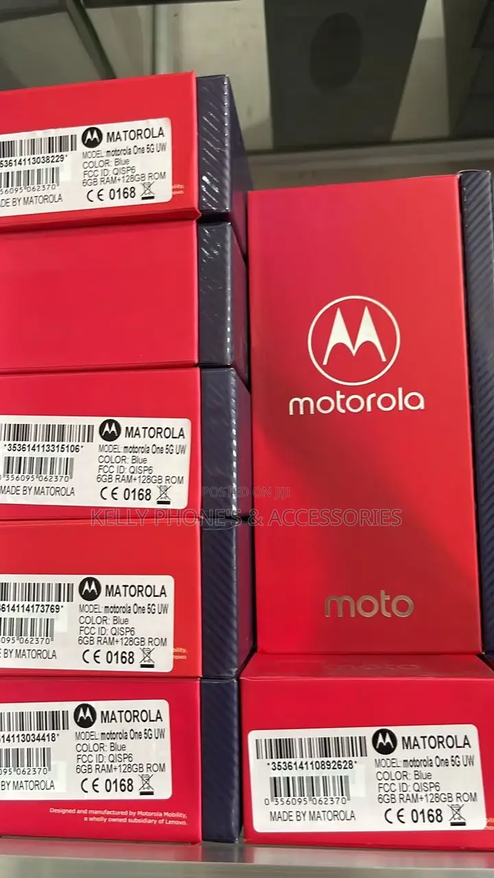 New Motorola One 5G UW 128 GB Red