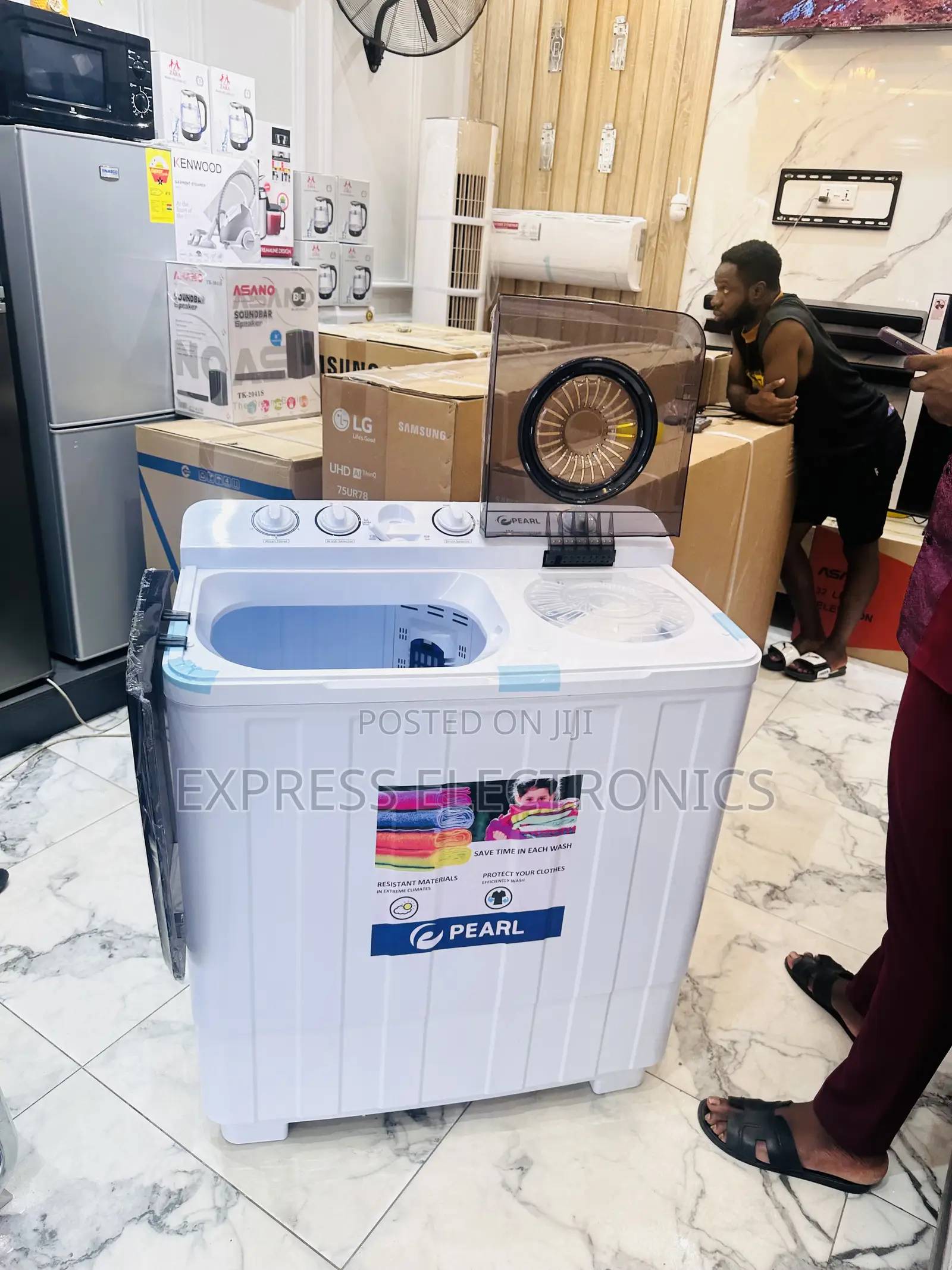Very Cool Washing Machine Pearl 10kg Topload