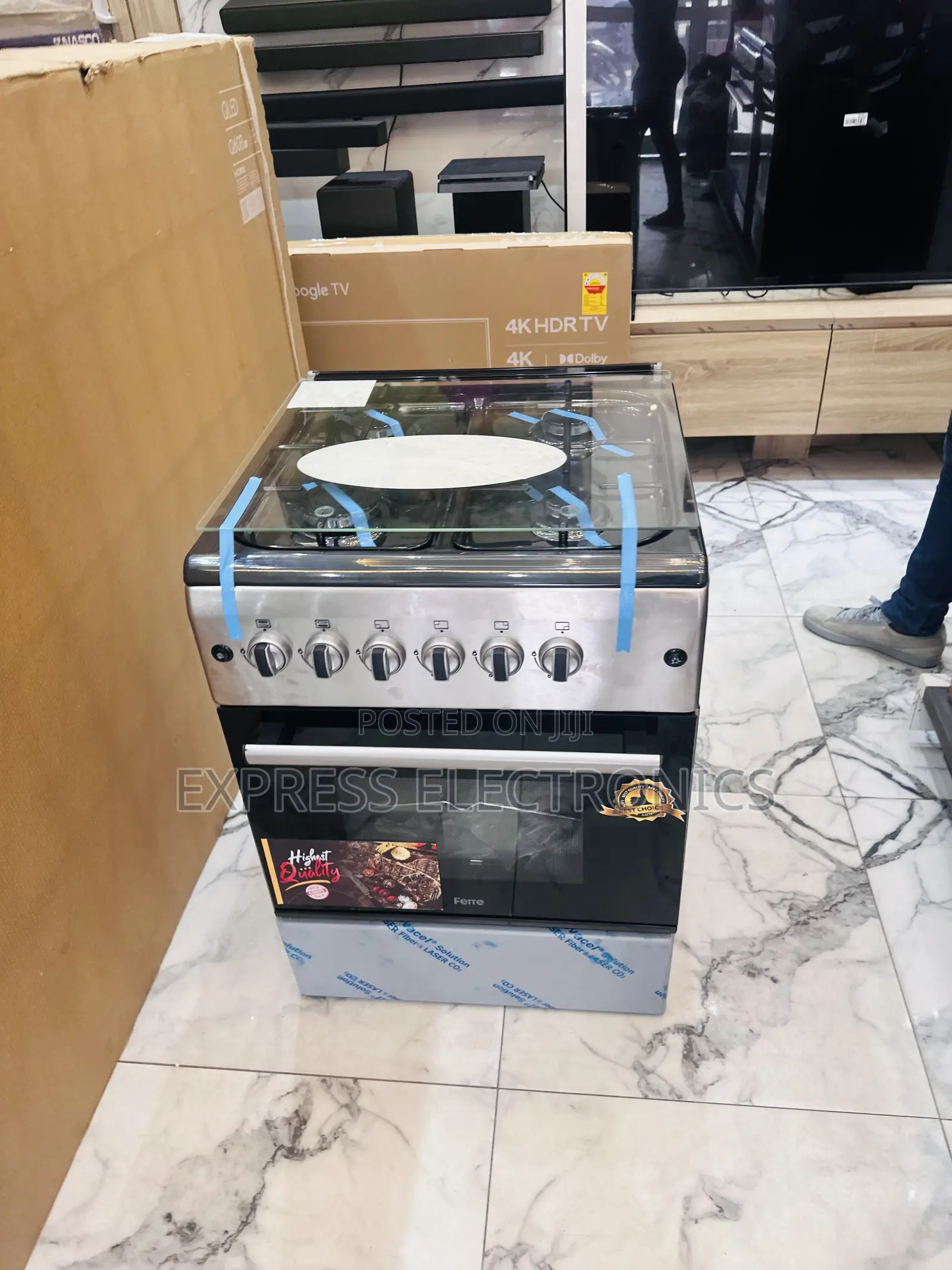 Shop the New Line Gas Cooker Oven 4burner 60/60