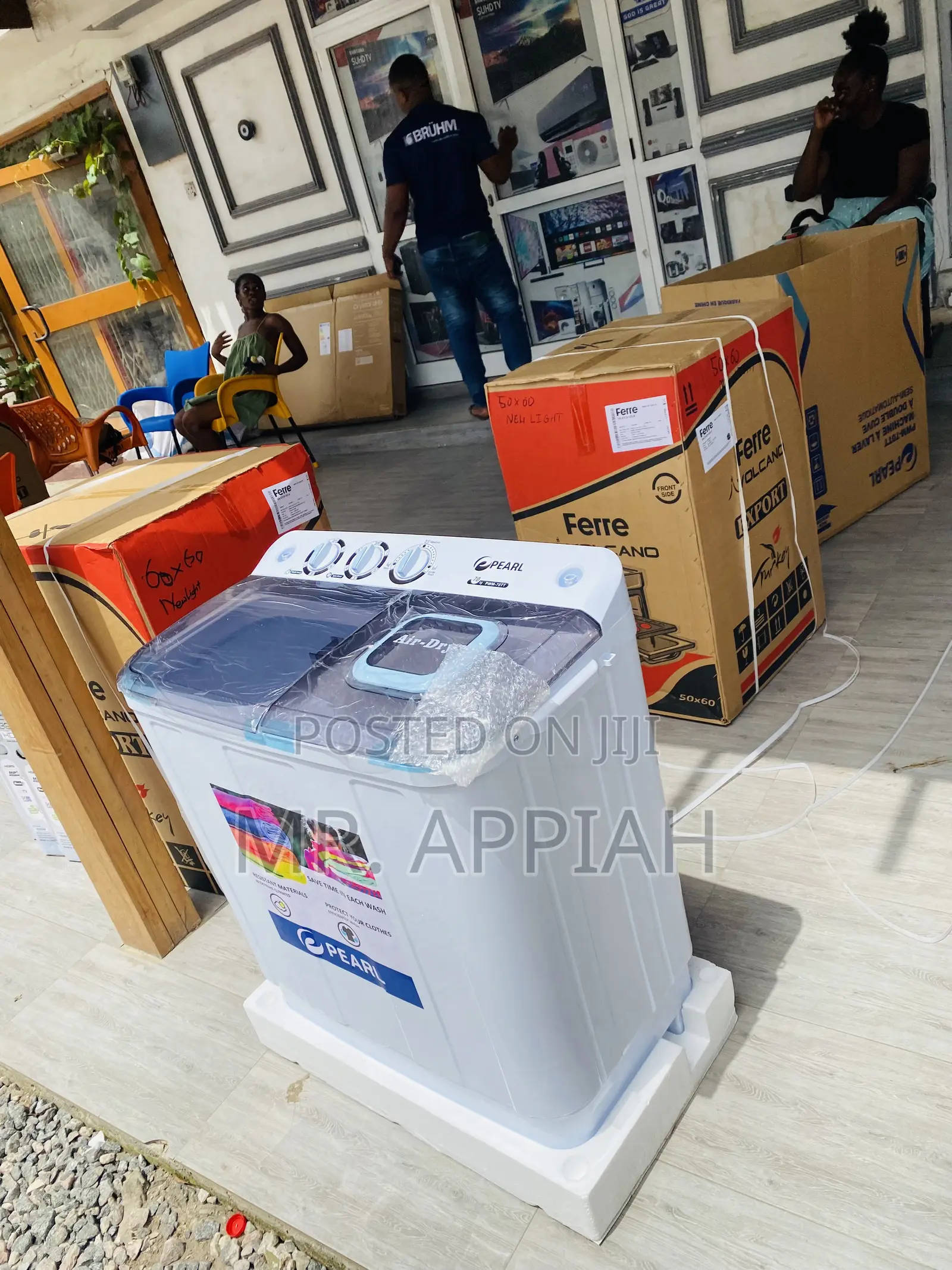 Shop Classic Pearl 7kg Twin Tub Electric Washing Machine.