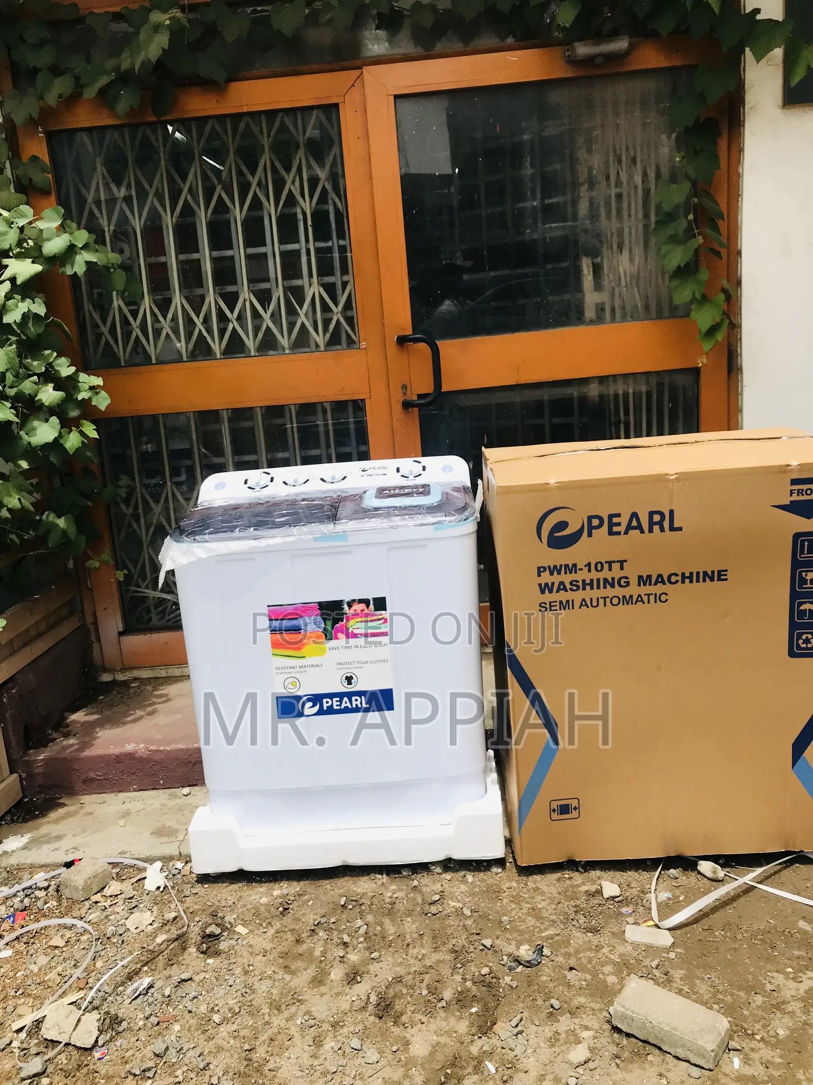Quality Yet Affordable Pearl 10kg Top Load Washing Machine.