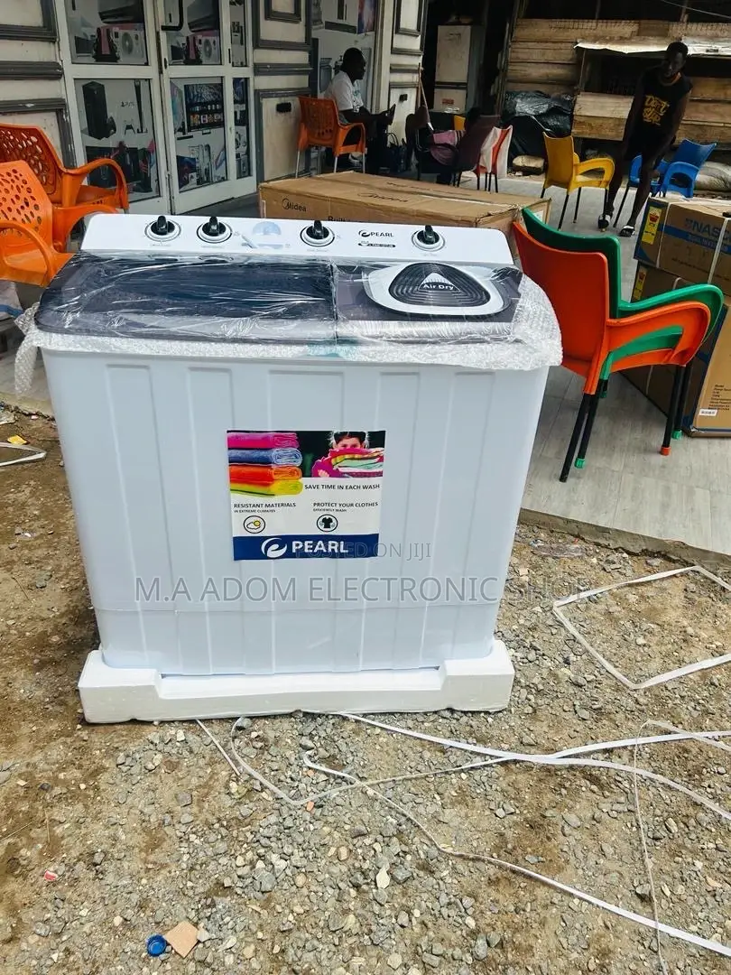 Unique Design Pearl 15kg Semi-Automatic Washing Machine.