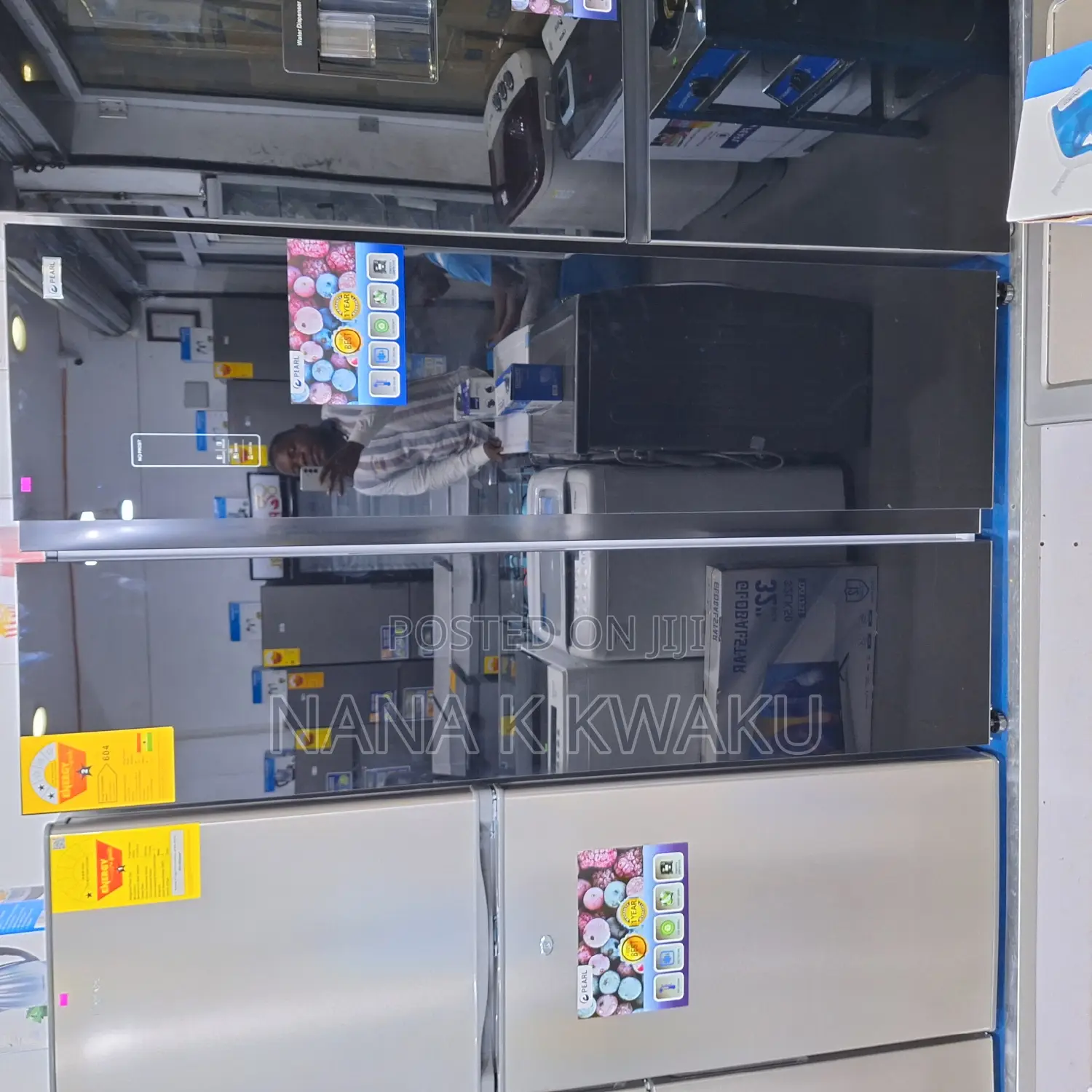 Powerful_fridge Pearl Side by Side