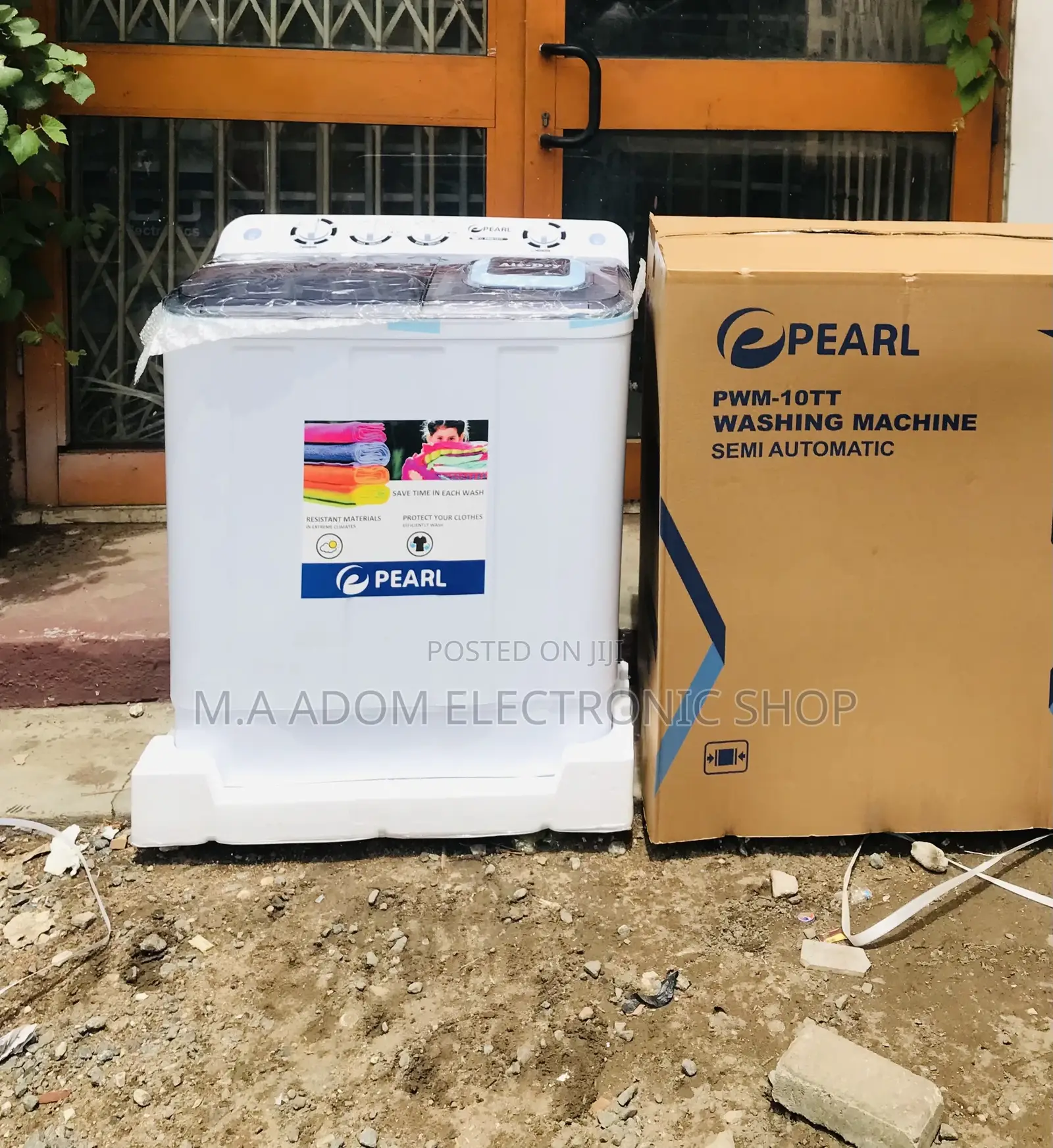 Brand New Pearl 10kg Top Load Washing Machine.