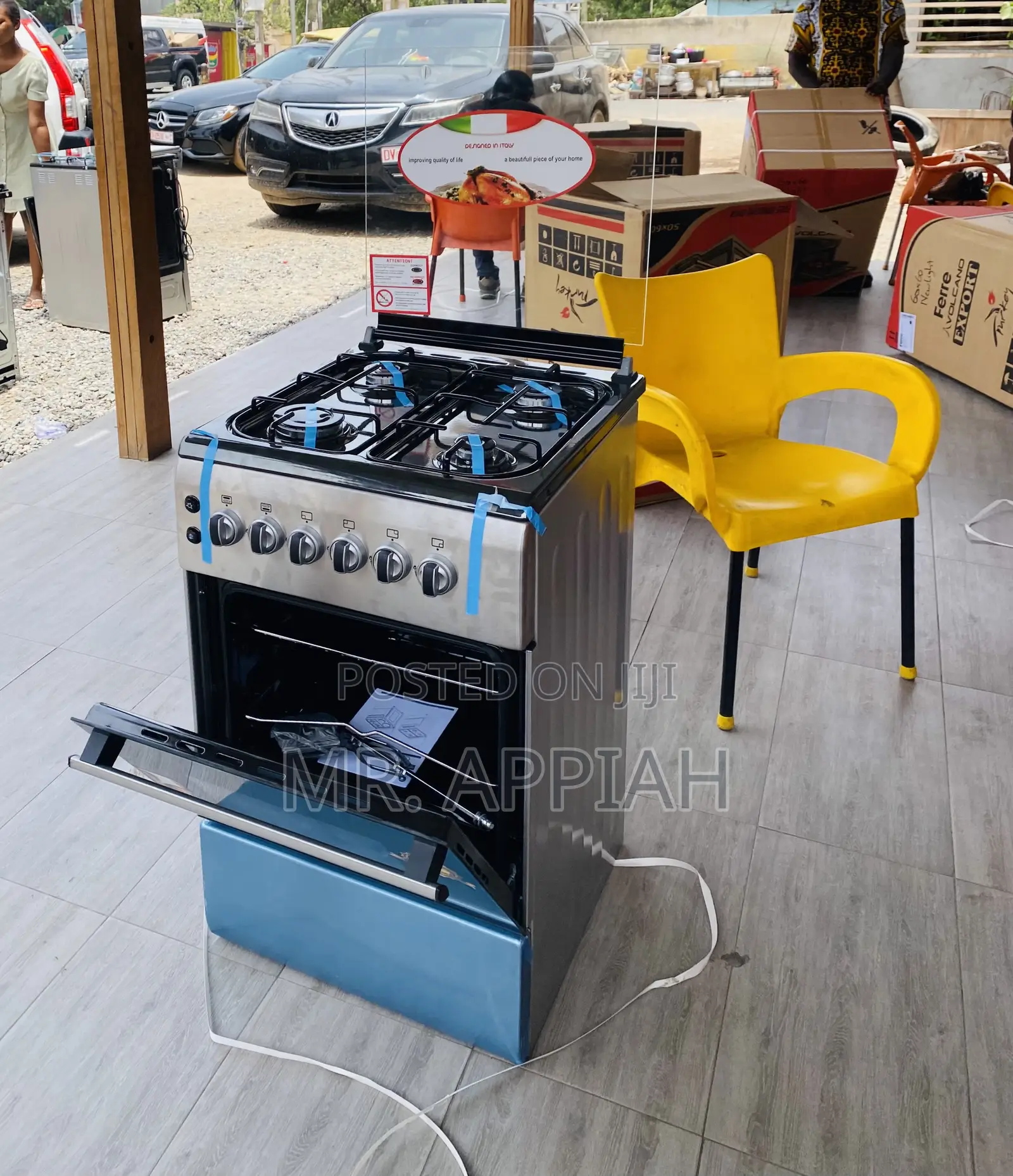 Reliable Ferre 50x60 Oven and Grill 4 Gas Burner(New Line)
