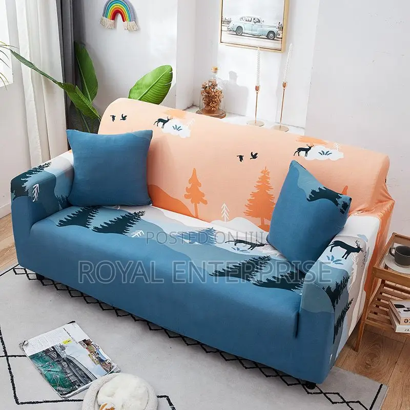 Elastic Sofa Cover ( 3 in 1 Cover )