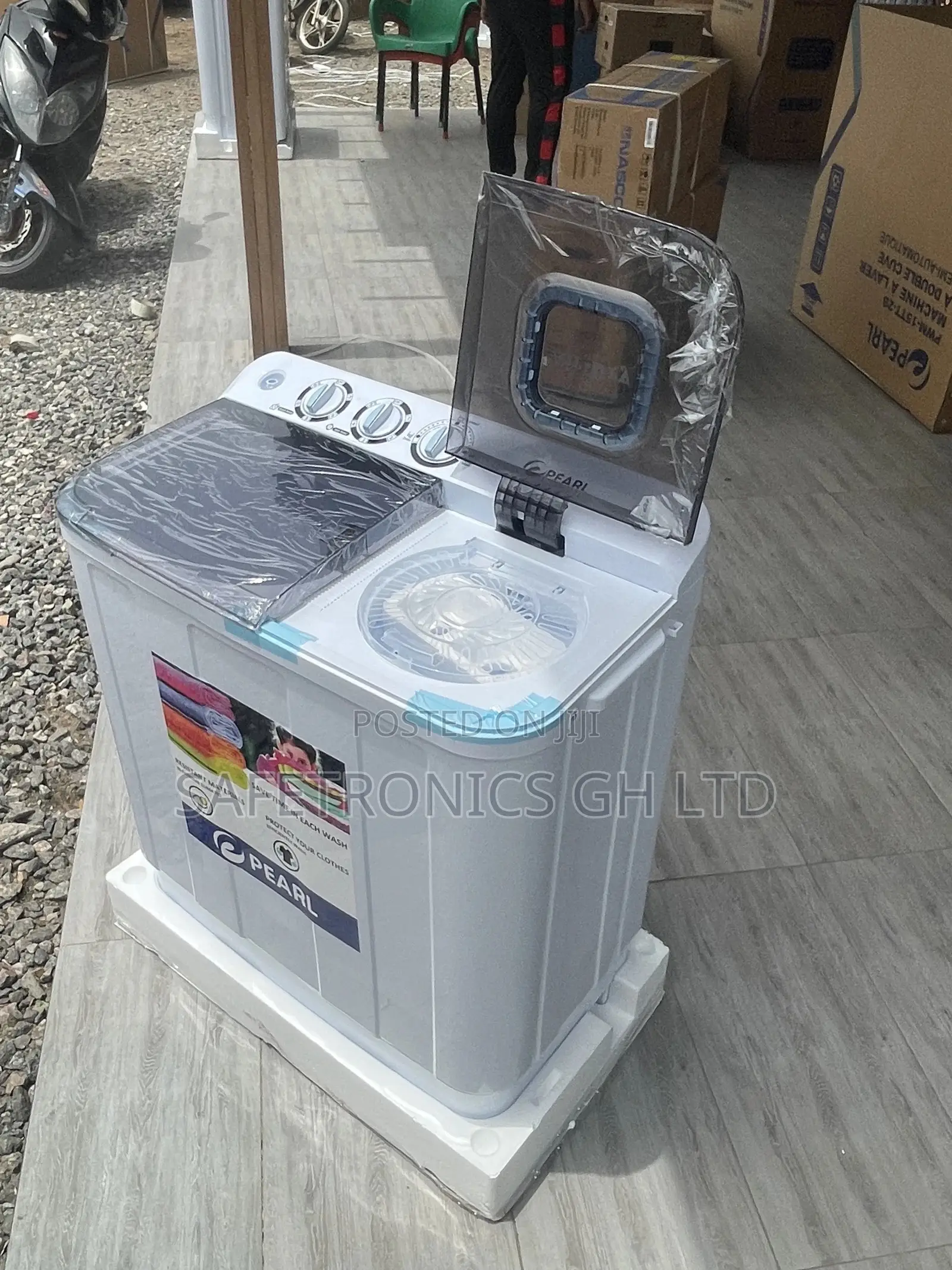 Sealed 7kg Washingmachine Topload Semiautomatic Pearl