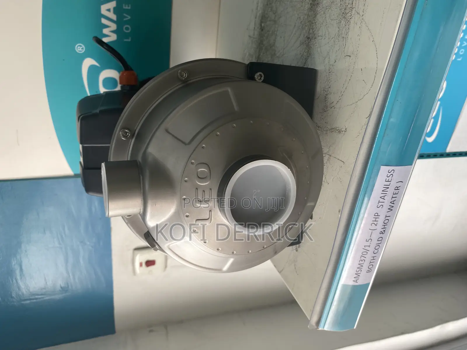 Water Pump - 2.0hp Leo Water Pump