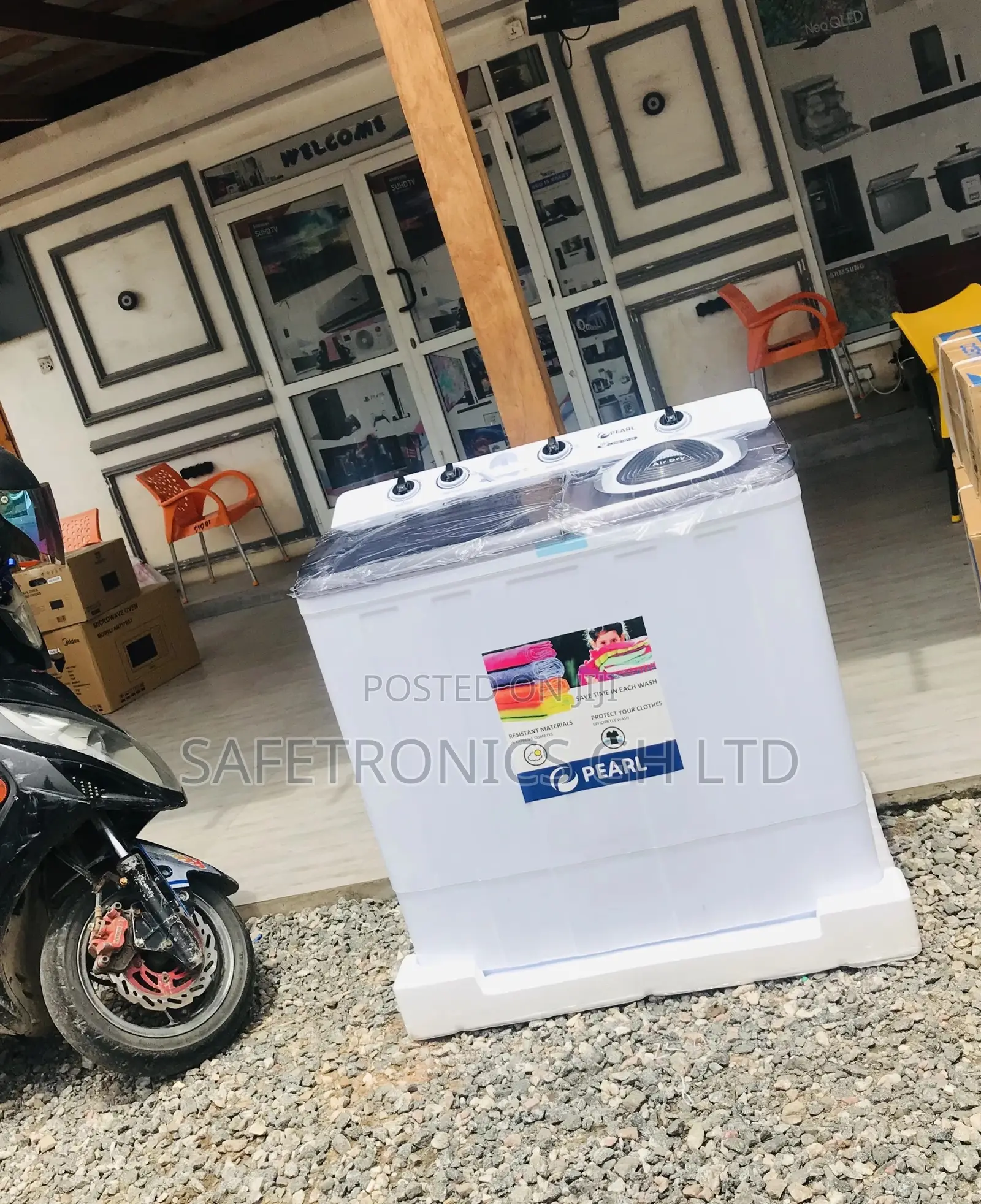Semiautomatic Pearl 15kg Topload Washingmachine