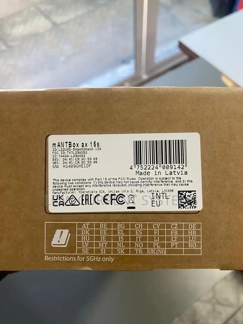 Mikrotik Mantbox Ax 15s Wifi Access Point Uisp PTMP Network