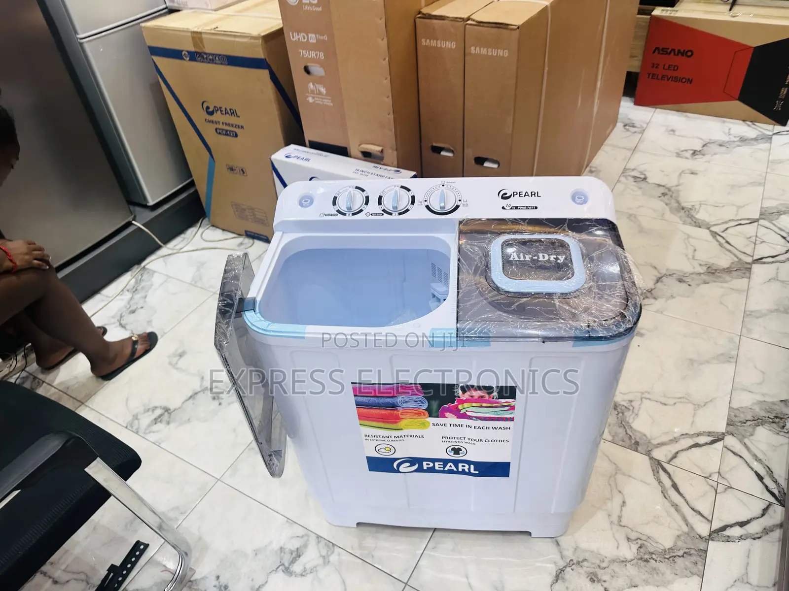 Easy to Use Washing Machine Pearl 7kg Topload