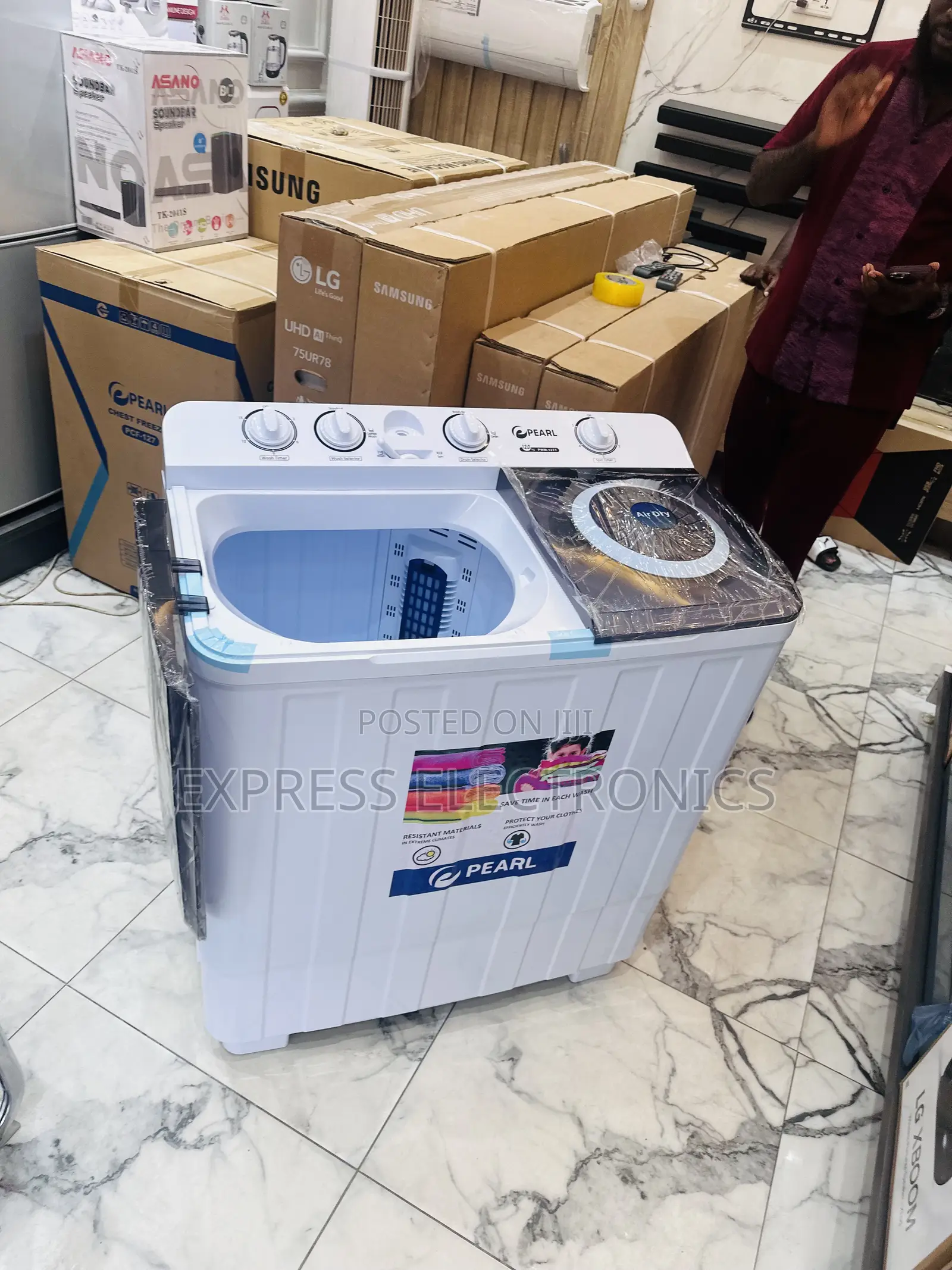 Washing Machine 10kg Topload Twintub