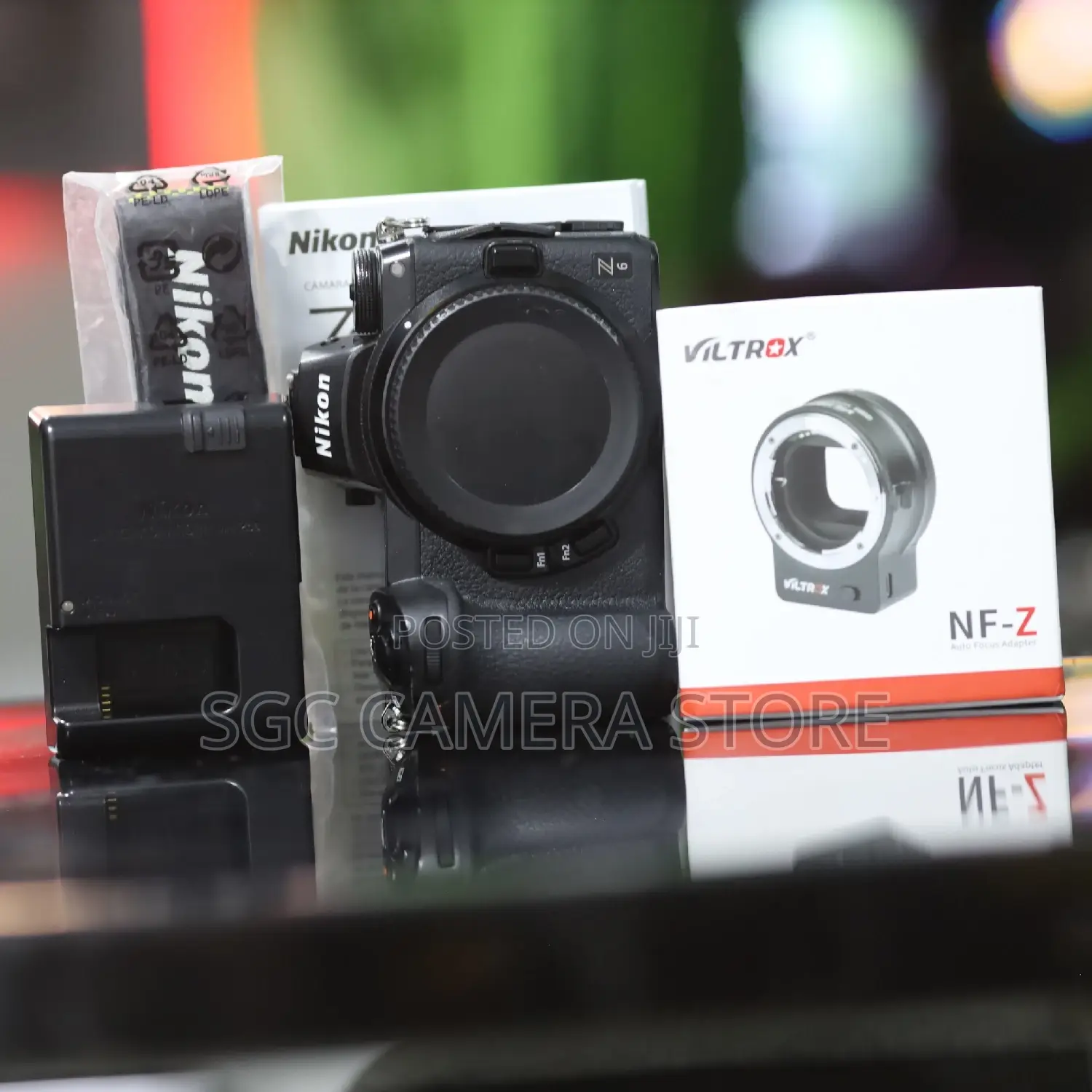 Nikon Z6 With Ftz Adapter + Accessories // (Usa Used ) //