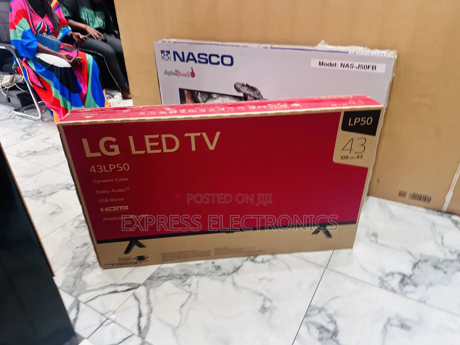 Unique Design FHD Satellite LG LED Screen 43”LP5000